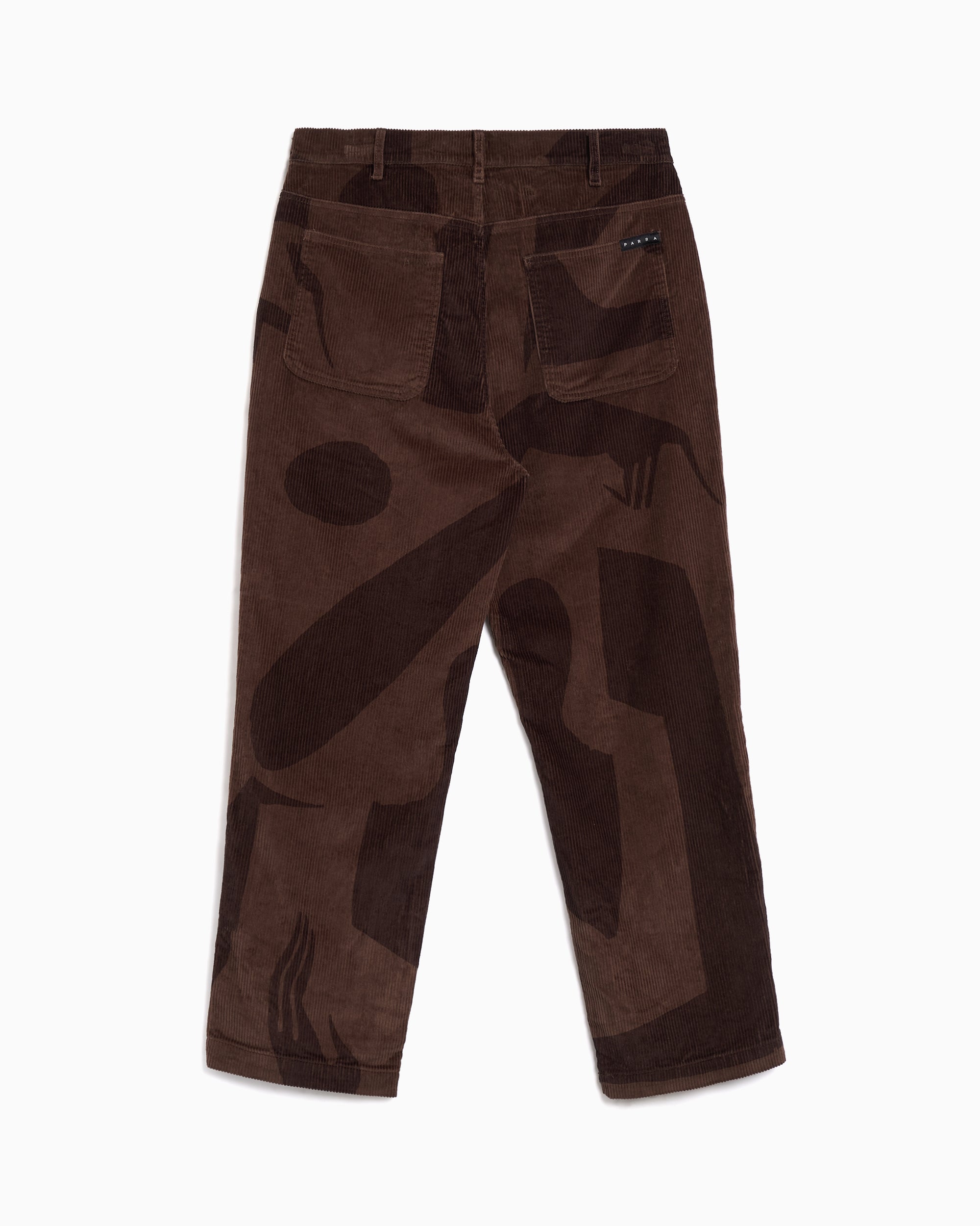 Pants by Parra Detached Relaxed Men's Chino Pants - 54440-BROWN