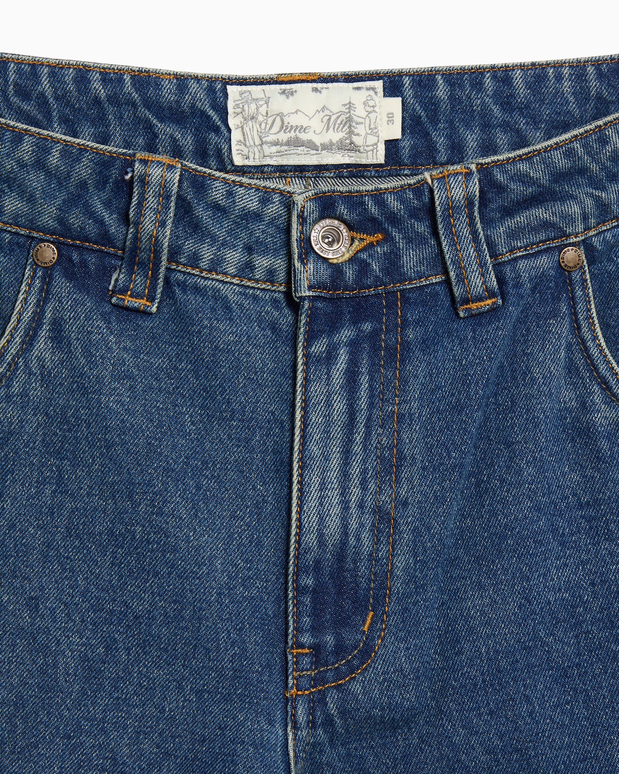 Pants Dime MTL Classic Denim Men's Baggy Pants - DIMESP2512IND