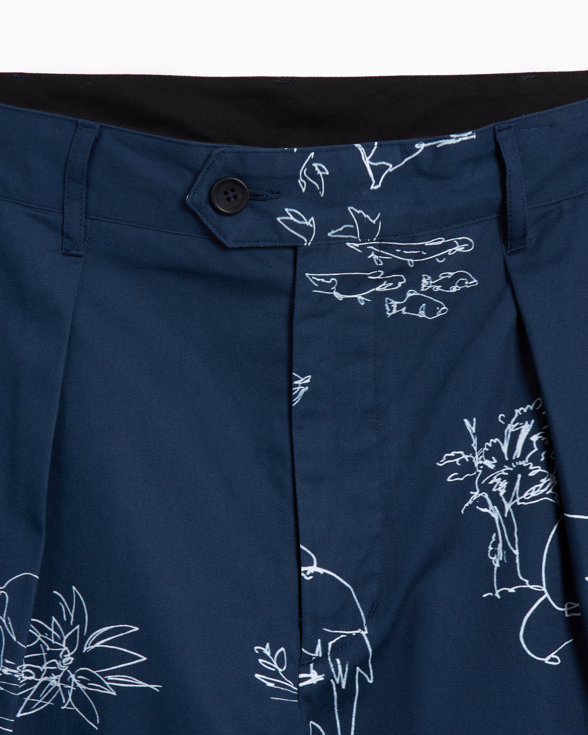 Pants Engineered Garments Carlyle Men's Pants Relaxed Men's Baggy Pants - 25S1F012-CT285