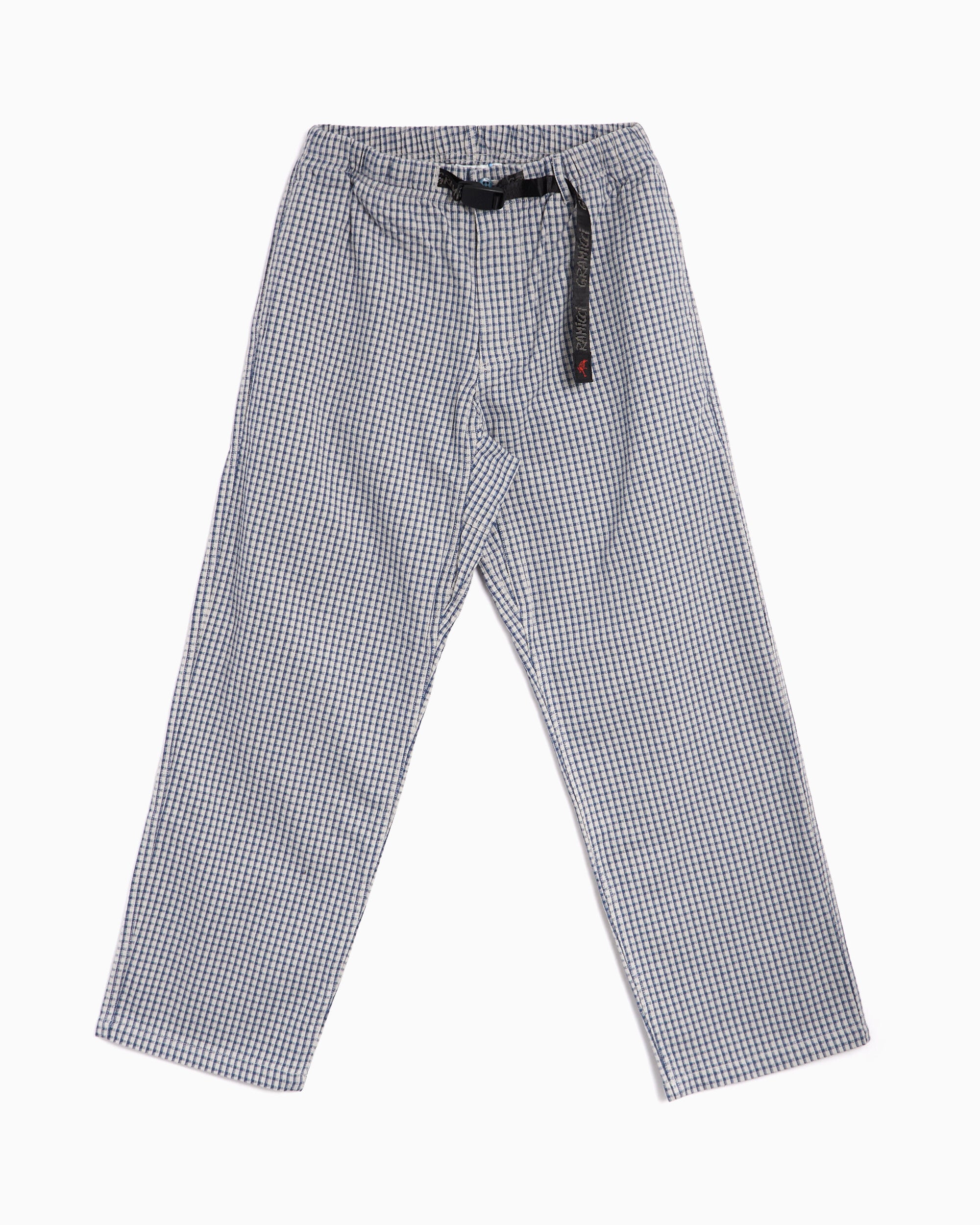 Pants Gramicci Dobby Checkered Relaxed Men's Sweatpants - G6FM-P024-ROYAL
