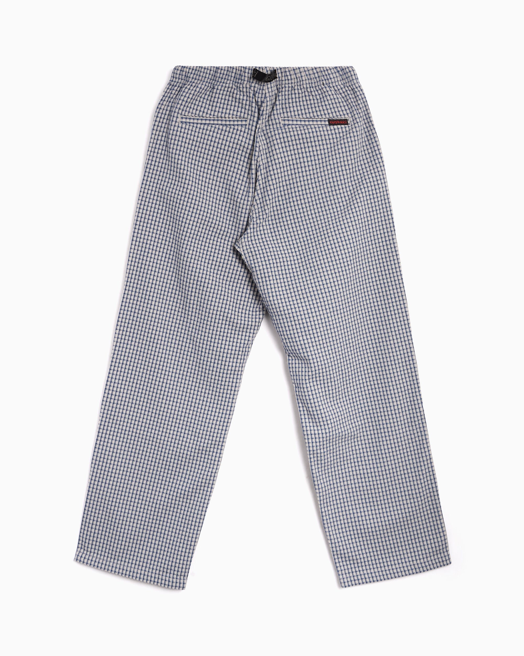 Pants Gramicci Dobby Checkered Relaxed Men's Sweatpants - G6FM-P024-ROYAL