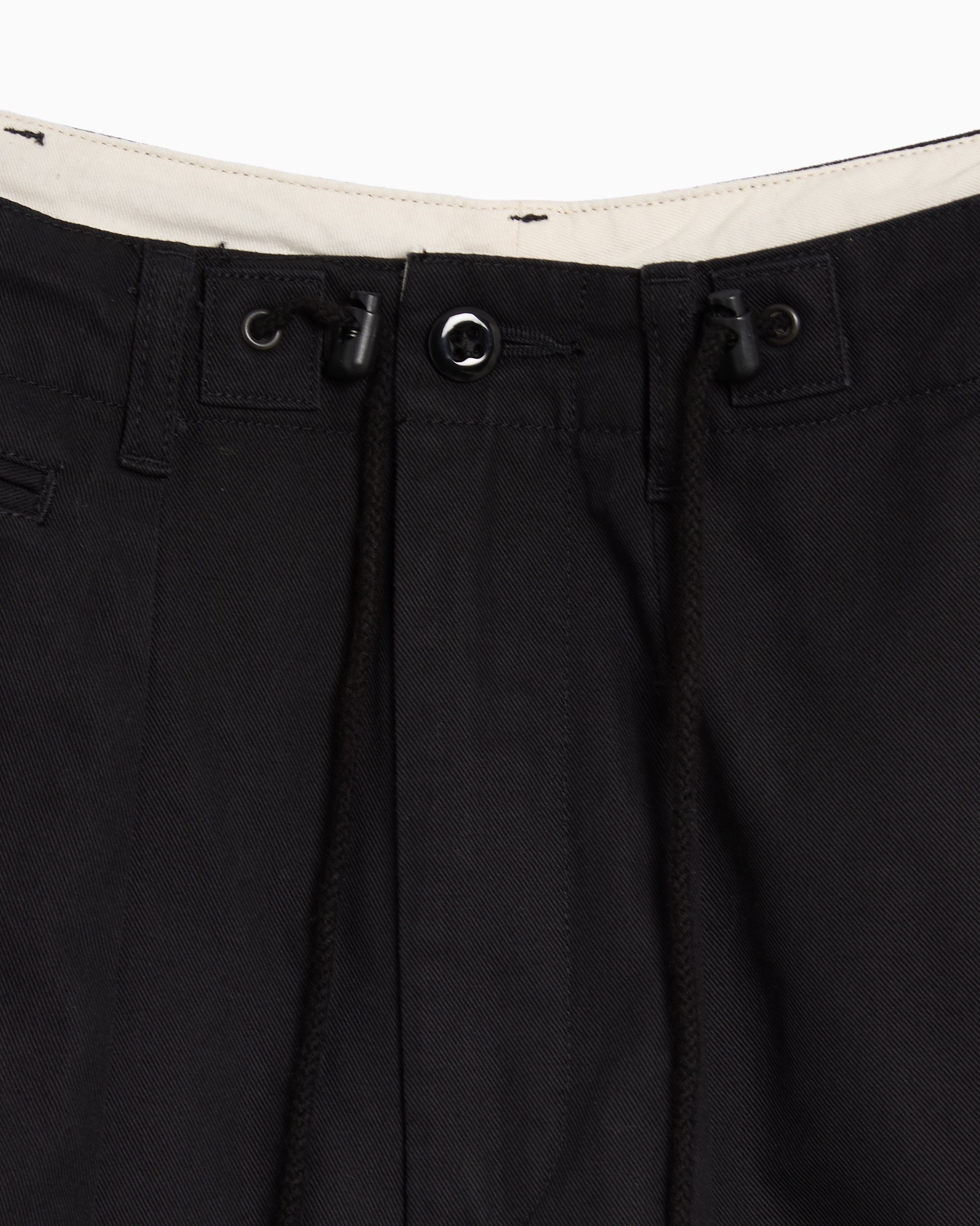 Pants Needles H.D. Relaxed Men's Baggy Pants - RW238-B-Black