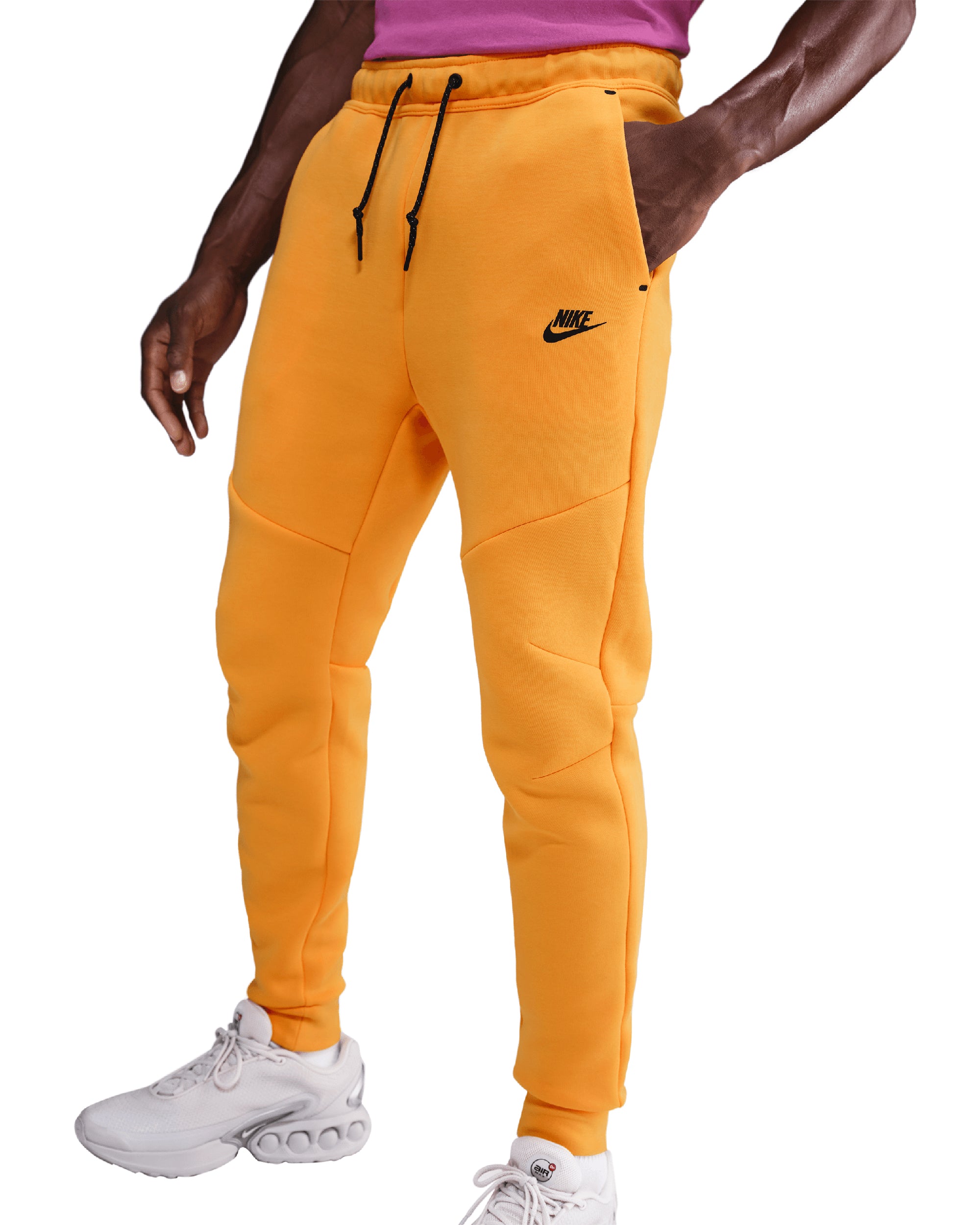Pantalon Chandal Chandal Nike Naranja Hombre Pants Fleece Hombre Nike Sportswear Club Naranja Hj2185-819 MercadoLibre