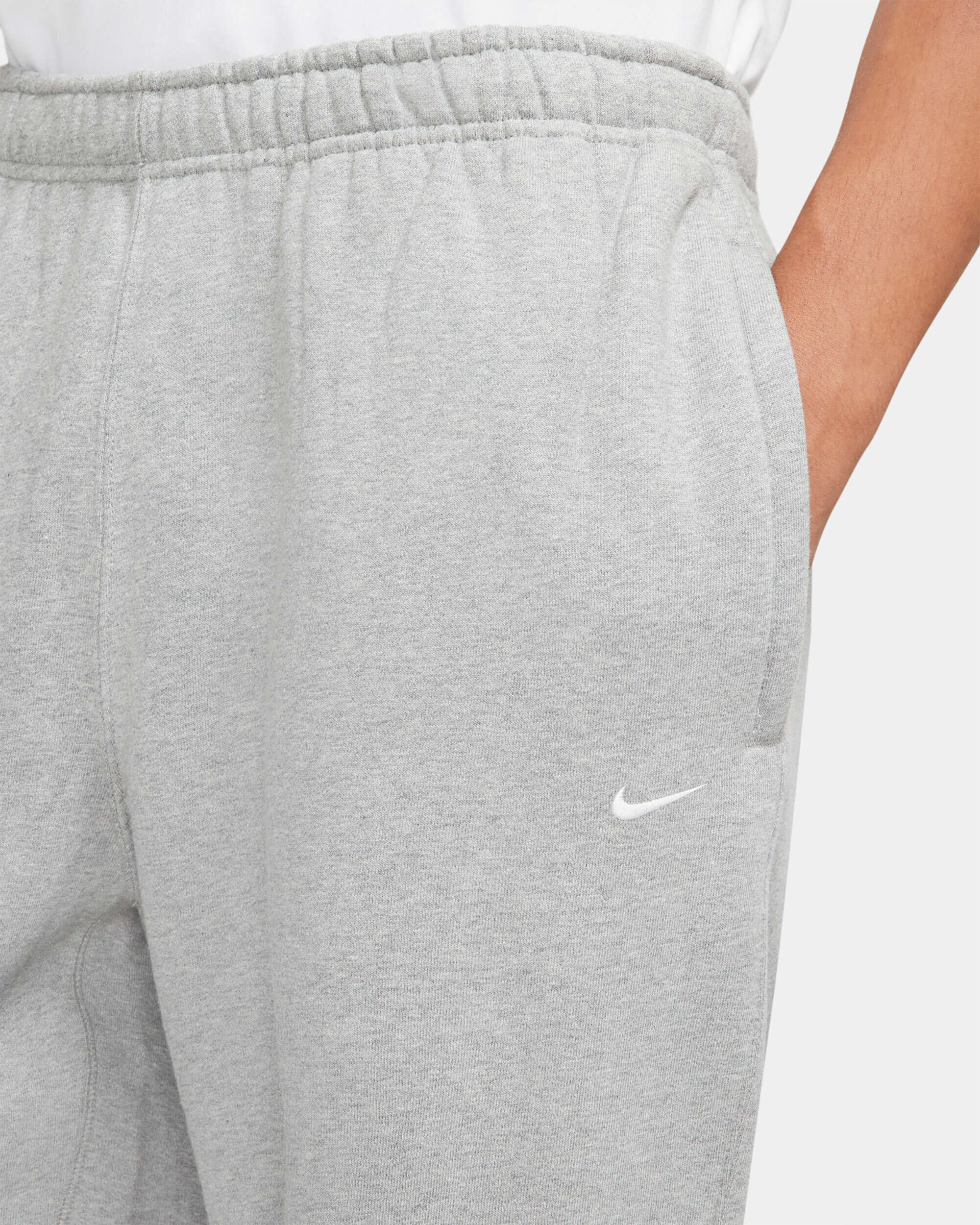 Pants Nike Solo Swoosh Men's Fleece Pants - CW5460-063