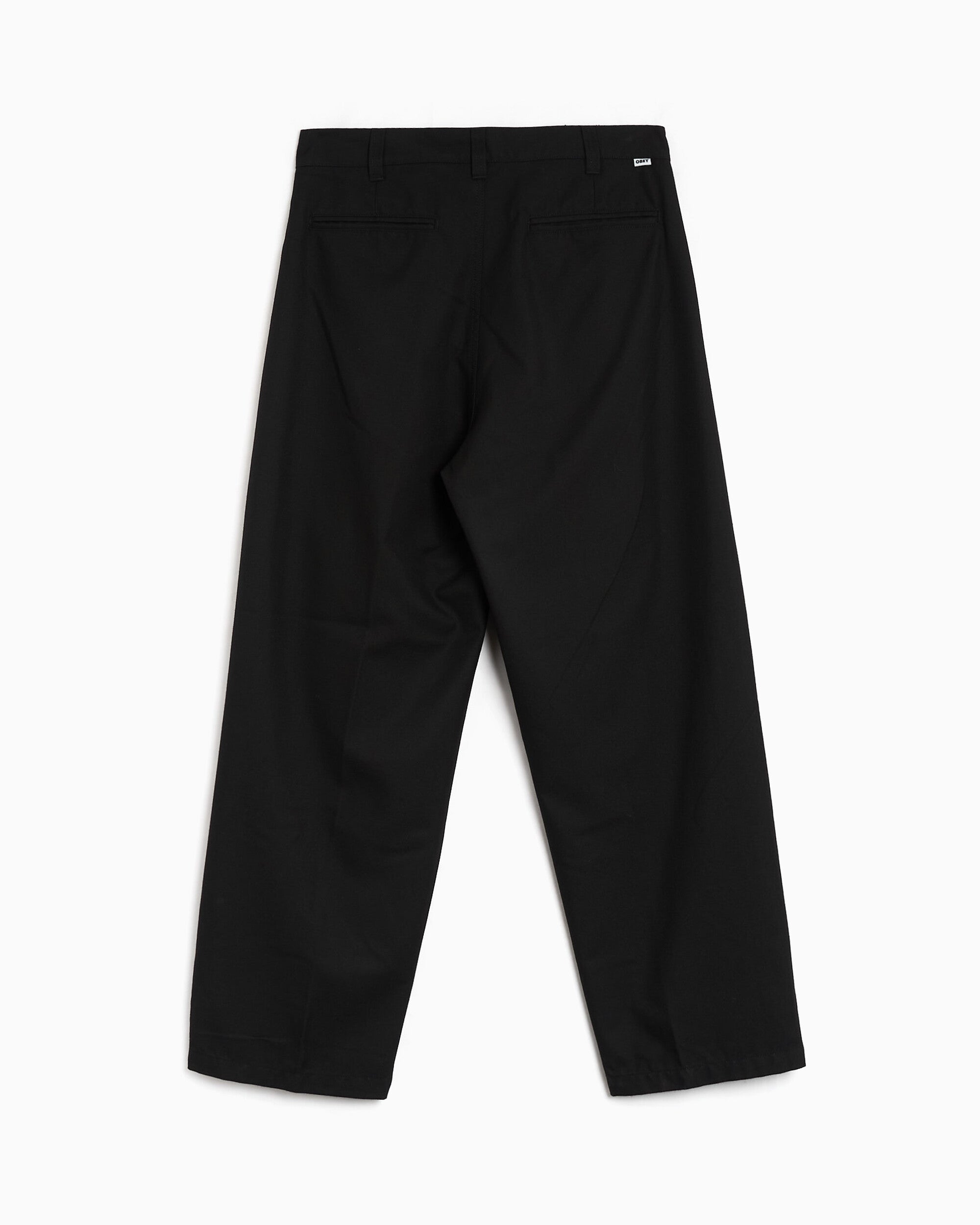 Pants OBEY Clothing Dean Straight Men's Chino Pants - 142020269-BLK