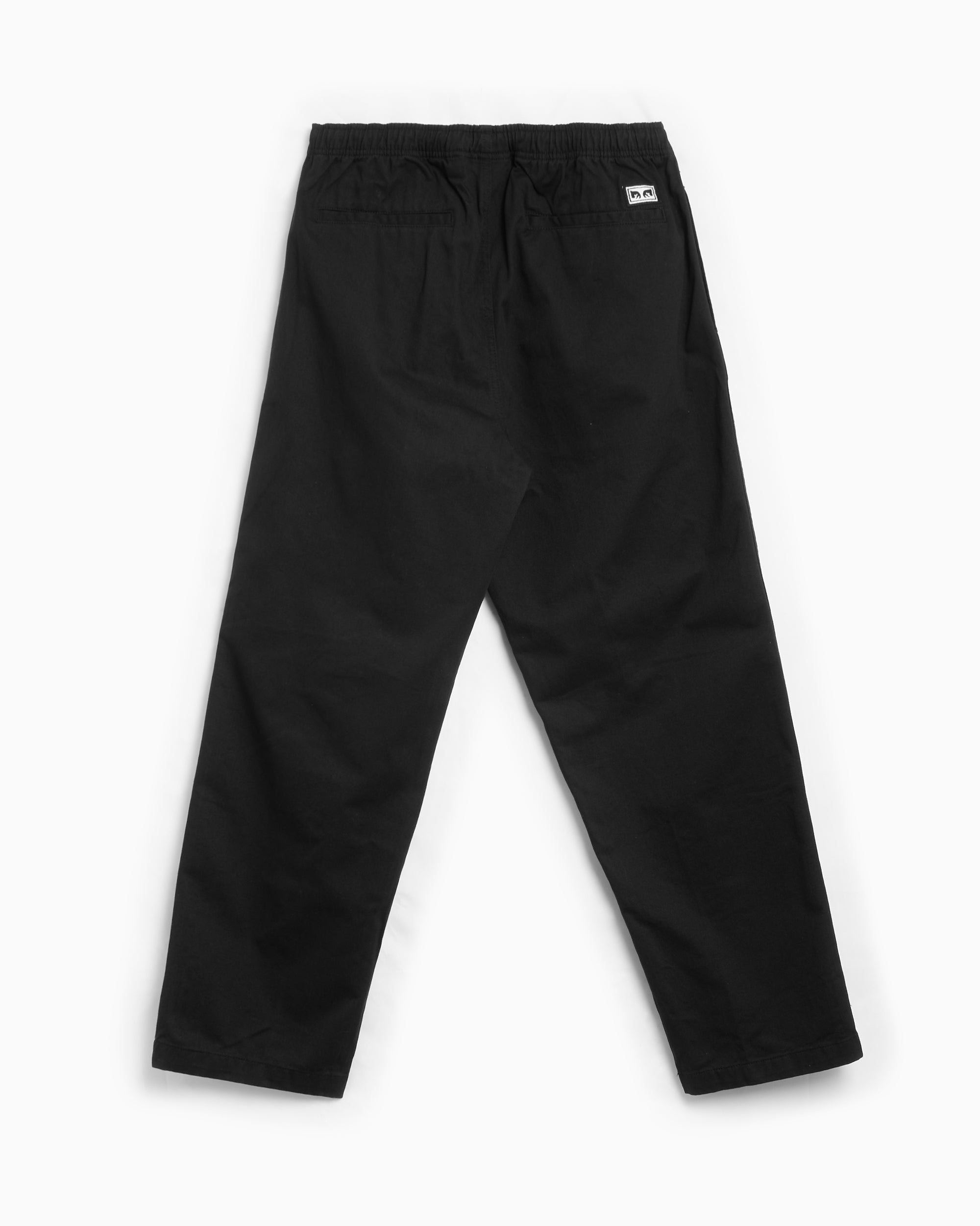 Pants OBEY Clothing Easy Men's Twill Pants Men's Chino Pants - 142020142-BLK