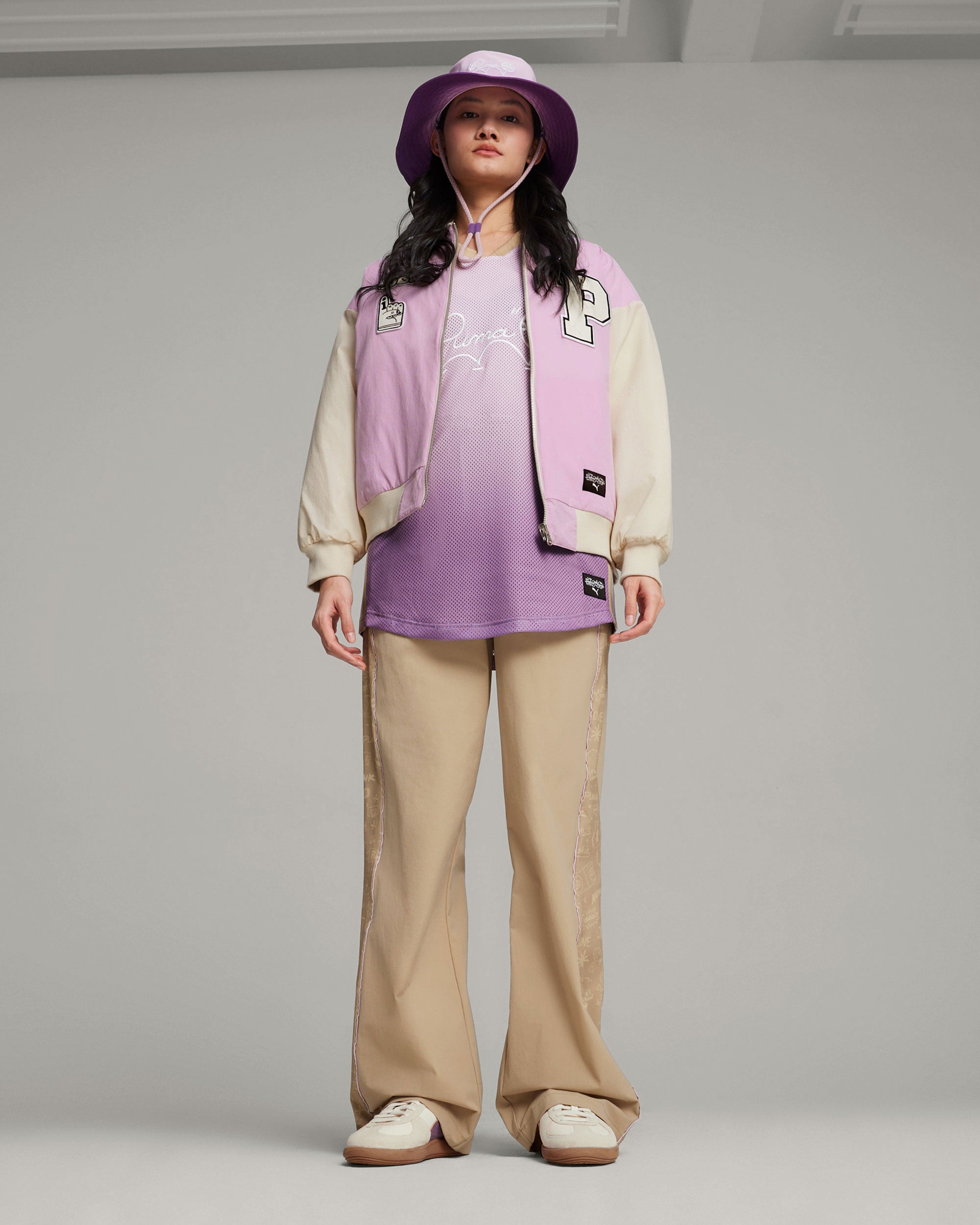 Pants Puma x Sophia Chang Women's Allover Printed Wide Leg Pants - 624631-83