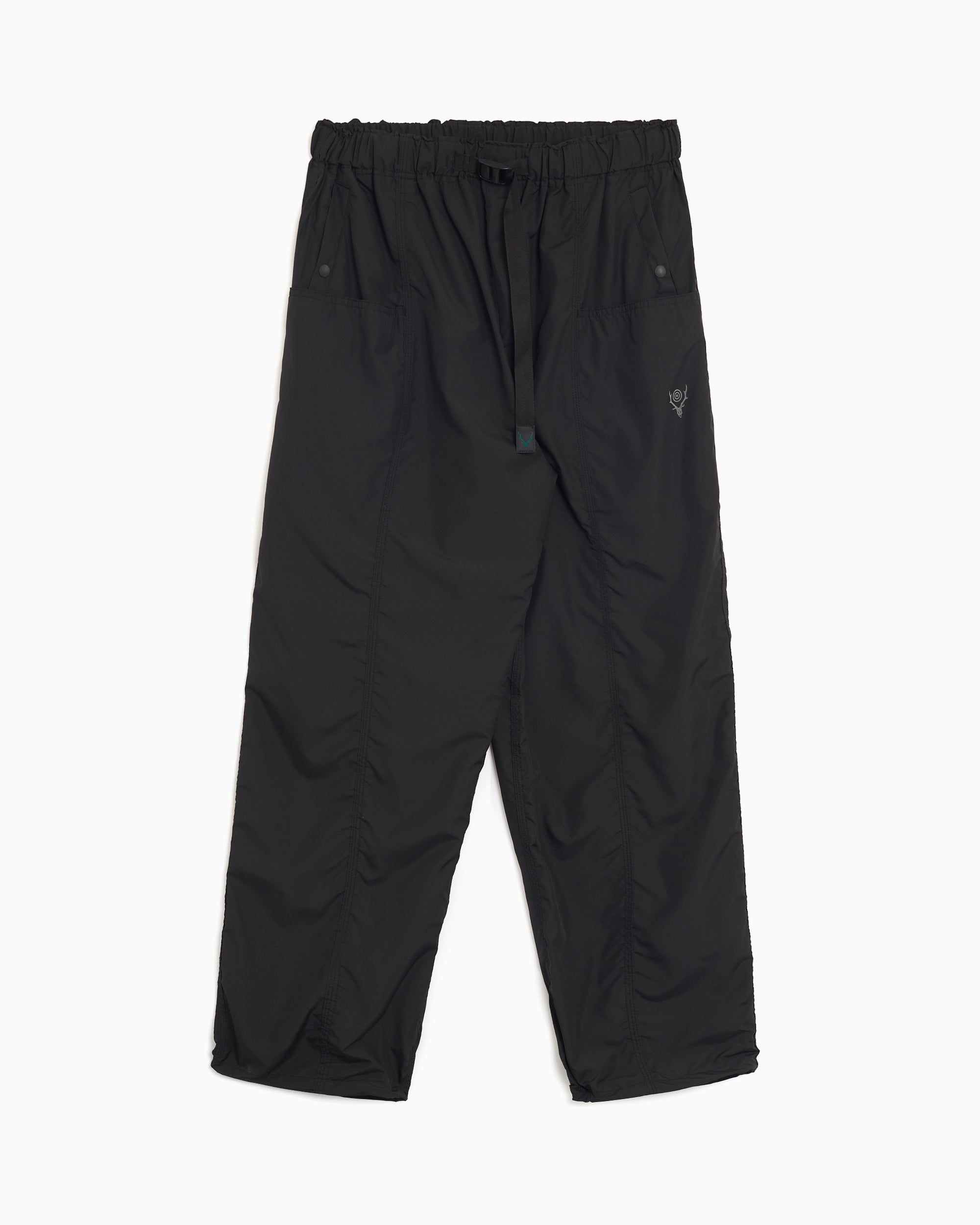 South2 West8 Belted Pants 中綿パンツ L ブラック South2 West8 Belted Pants 中綿パンツ L ブラック 【公式通販】