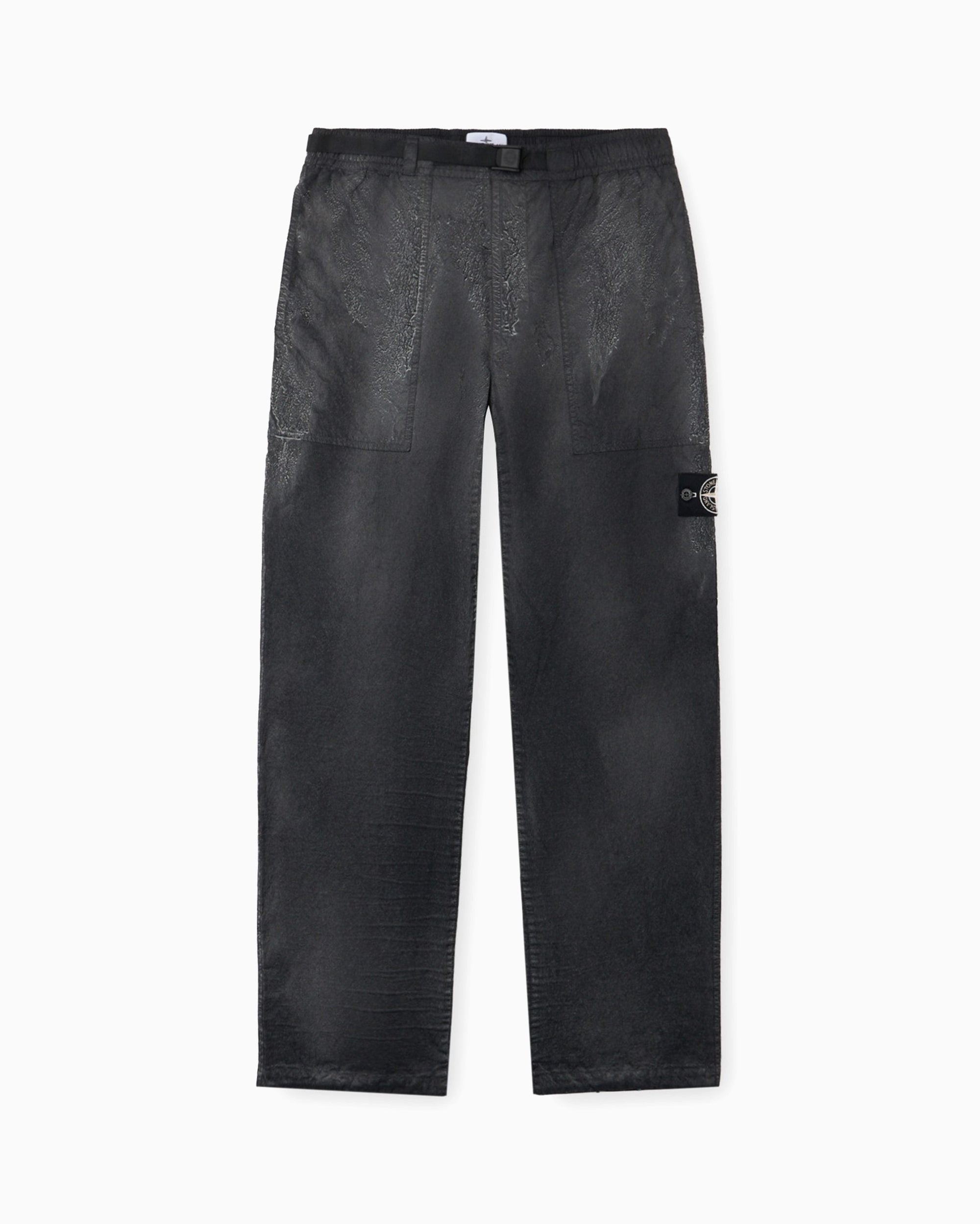 Stone Island Dense Nylon Relaxed Men's Chino Pants