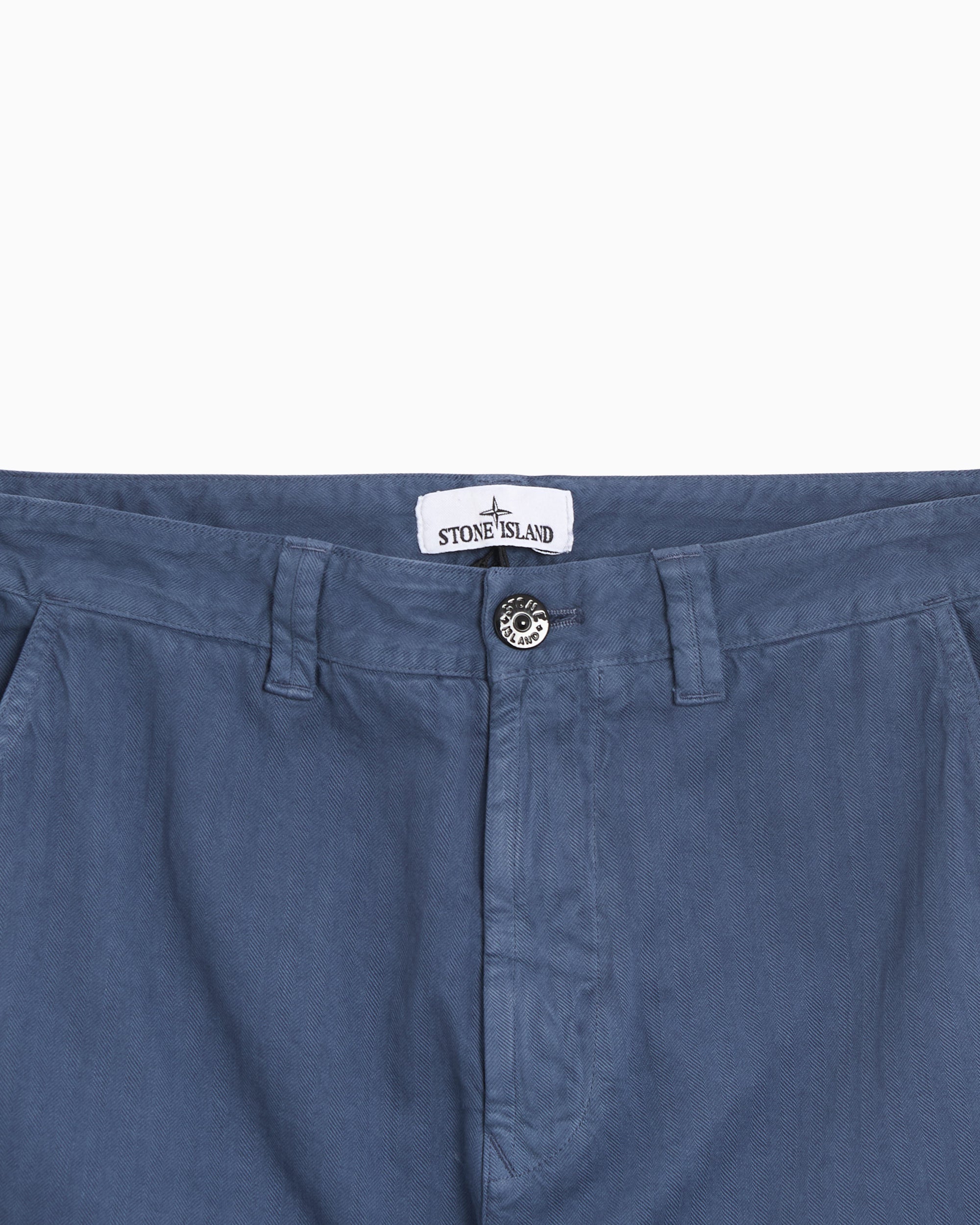 Pants Stone Island Herringbone Men's Chino Pants - L2S153100052-V002E