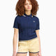 Polo con logo Slim adidas Originals Cable Knit Cali para mujer