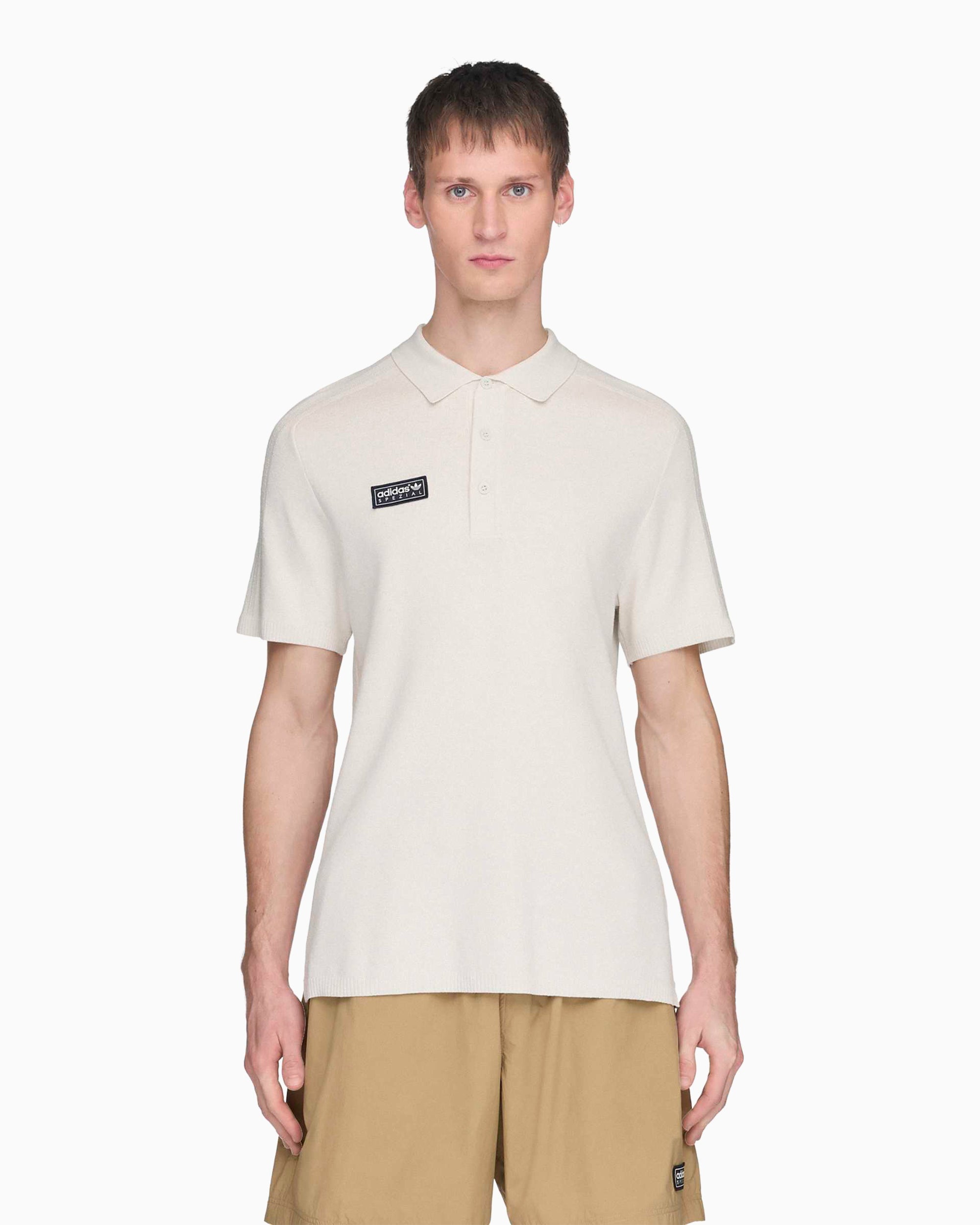 Polo shirts adidas Originals SPZL Bispham Logo Relaxed Men's Polo Shirt - KF6808