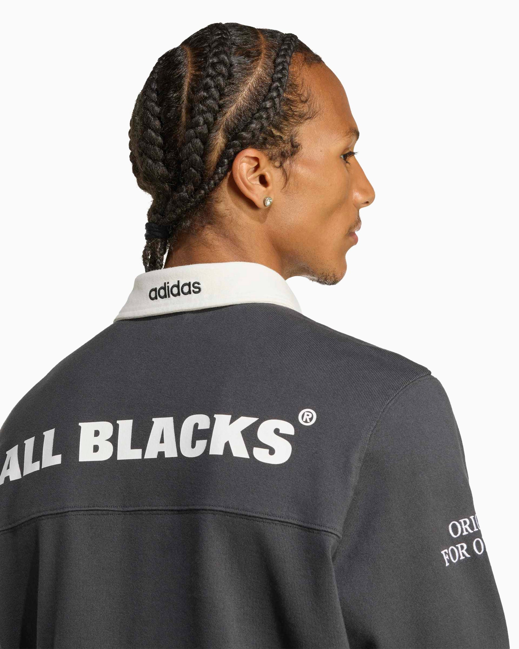 Polo shirts adidas Originals x All Blacks Heritage Logo Relaxed Men's Polo Shirt - KG4638