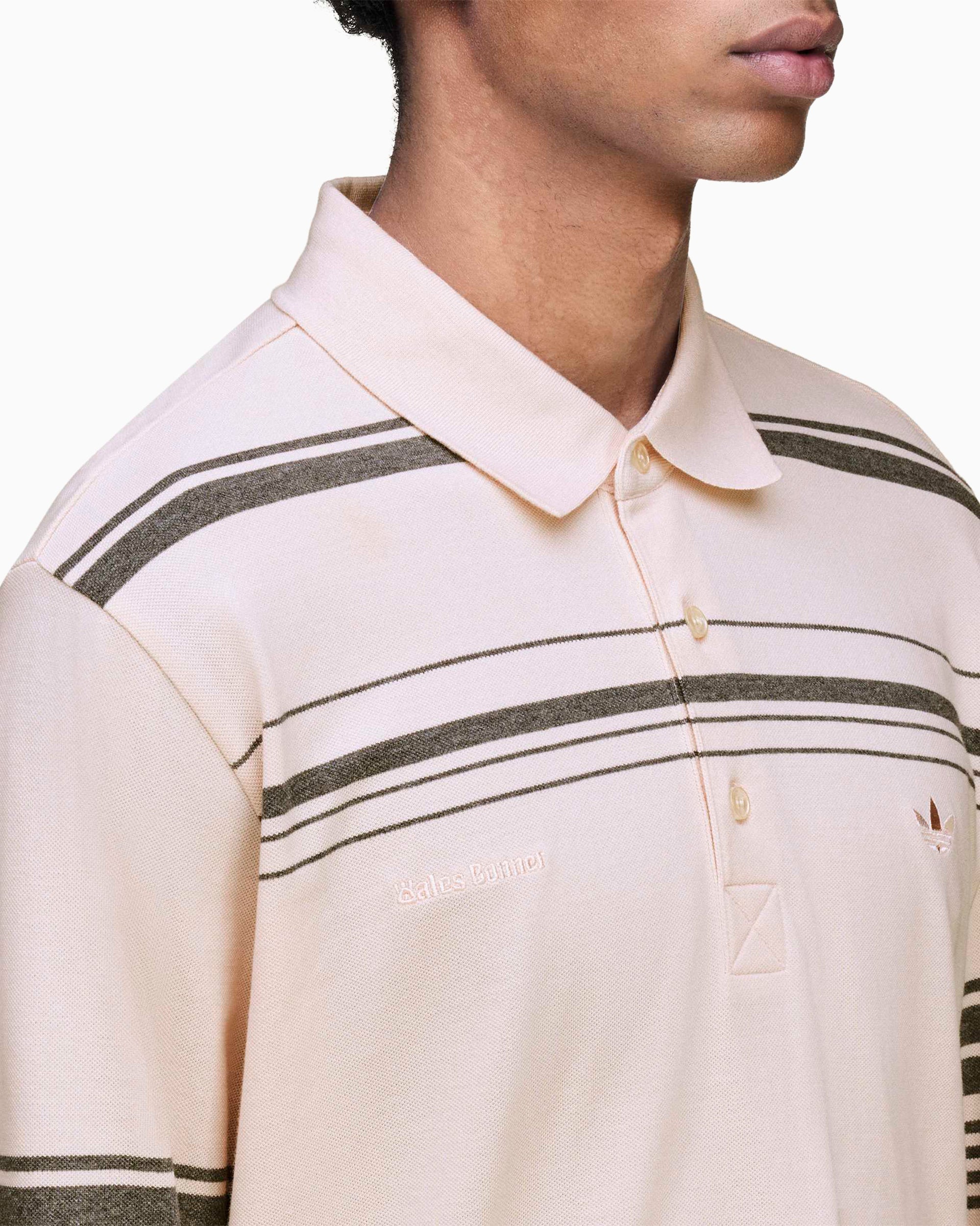 Polo shirts adidas Originals x Wales Bonner Striped Men's Polo Shirt - KB2298