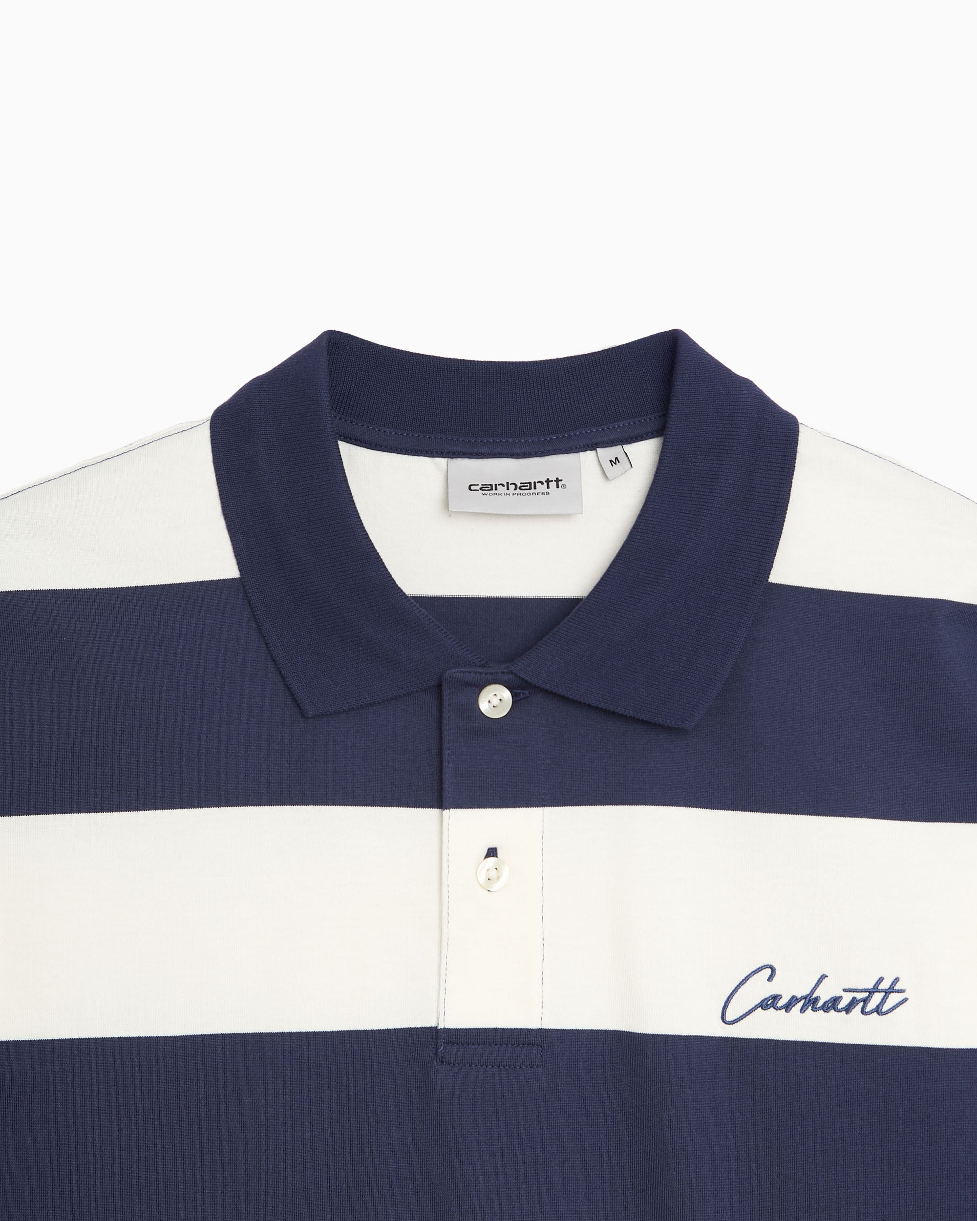 Polo shirts Carhartt WIP Delray Striped Boxy Men's Polo Shirt - I036187-3LEXX