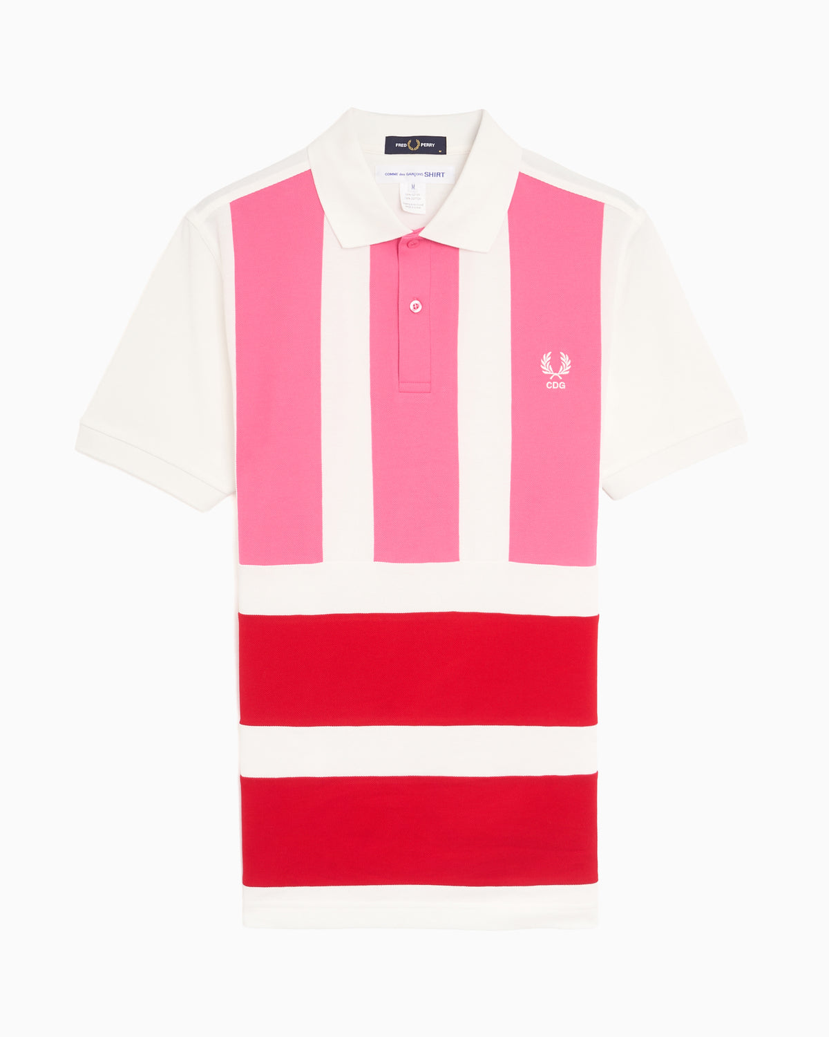 Comme Des Garçons Shirt x Fred Perry Striped Men