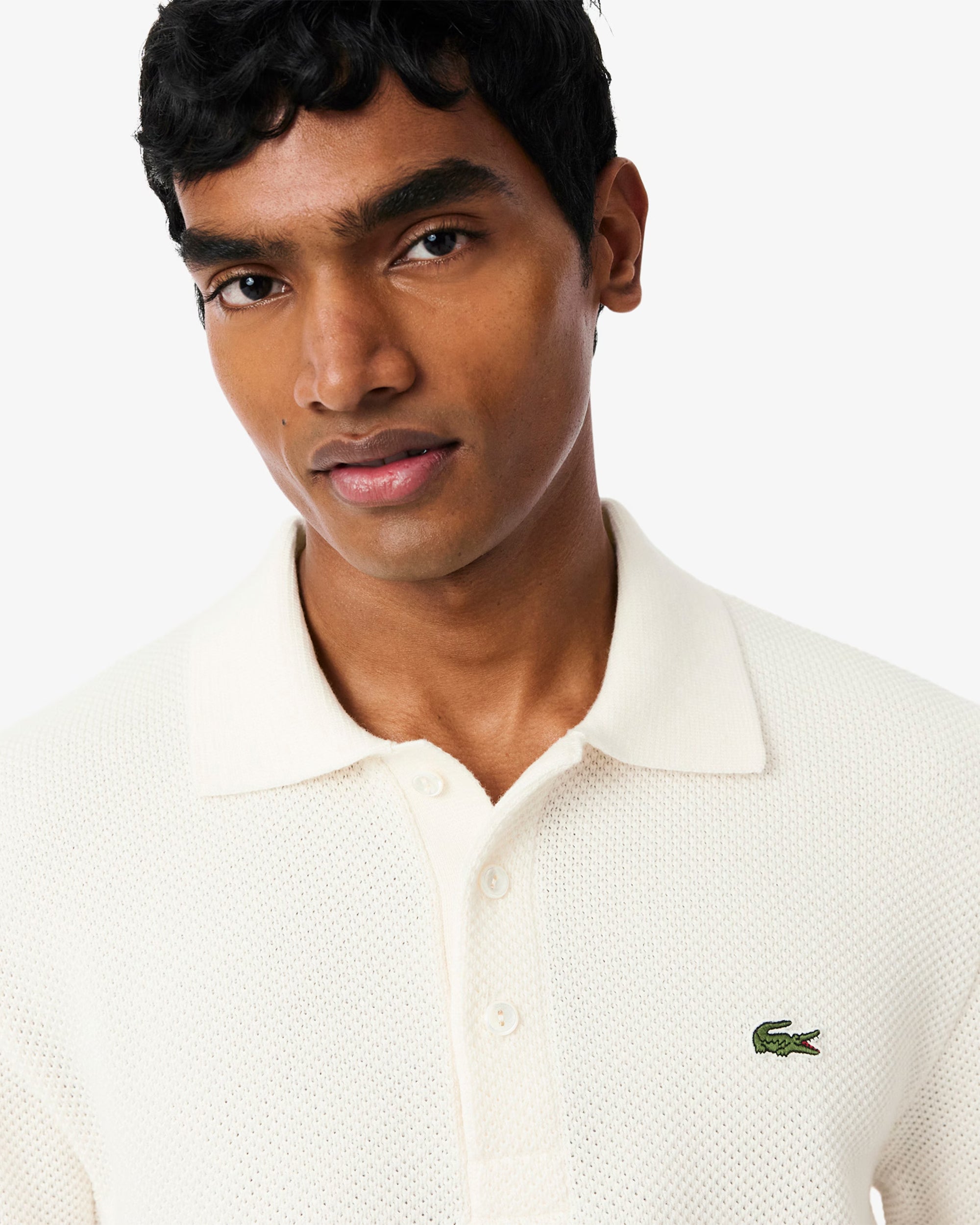 Polo shirts Lacoste Re-edition Logo Relaxed Men's Polo Shirt - AH1028-00-70V