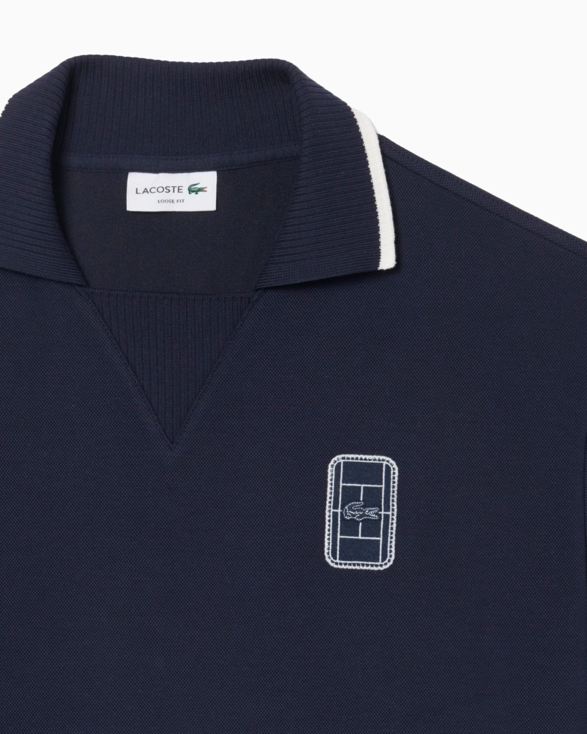 Polo shirts Lacoste Runway Logo Relaxed Men's Polo Shirt - DH8095-00-MXQ