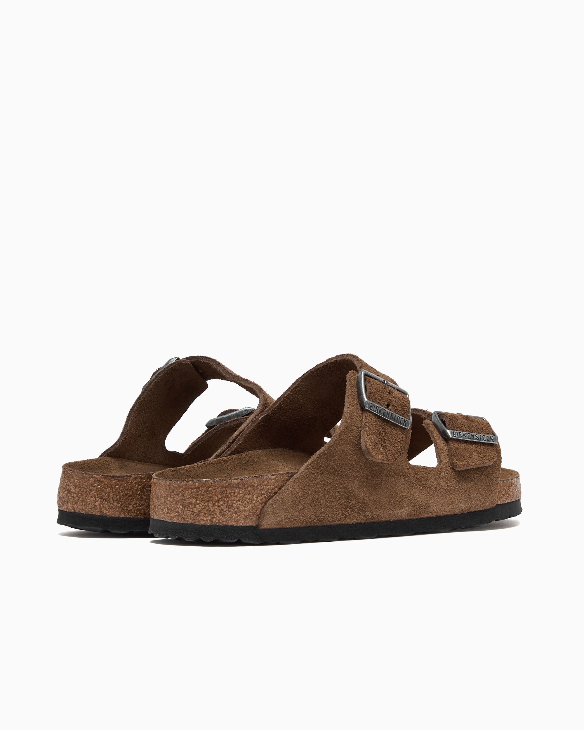 Sandals BIRKENSTOCK Arizona Soft Footbed Suede Leather Regular - 1030863