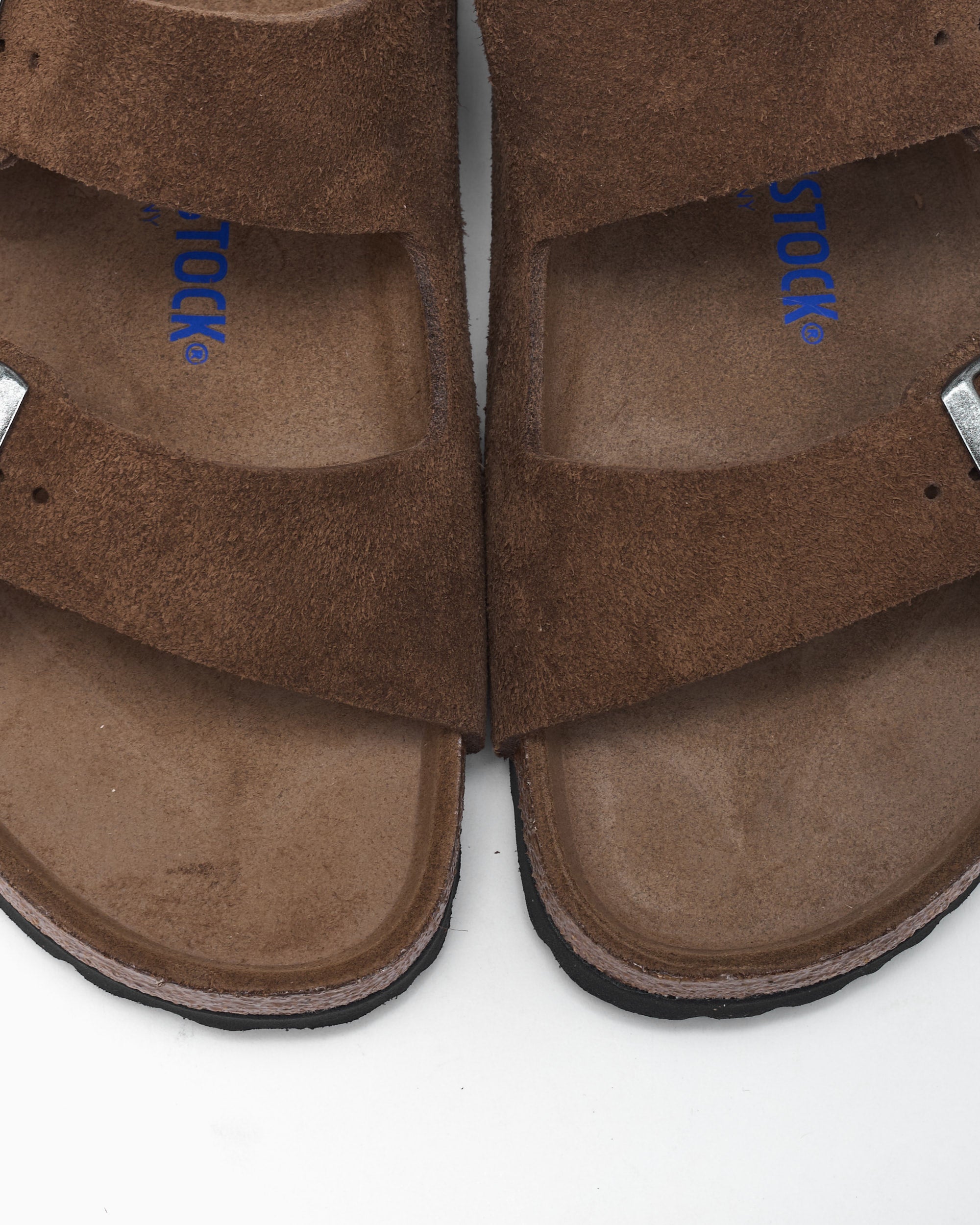 Sandals BIRKENSTOCK Arizona Soft Footbed Suede Leather Regular - 1030863