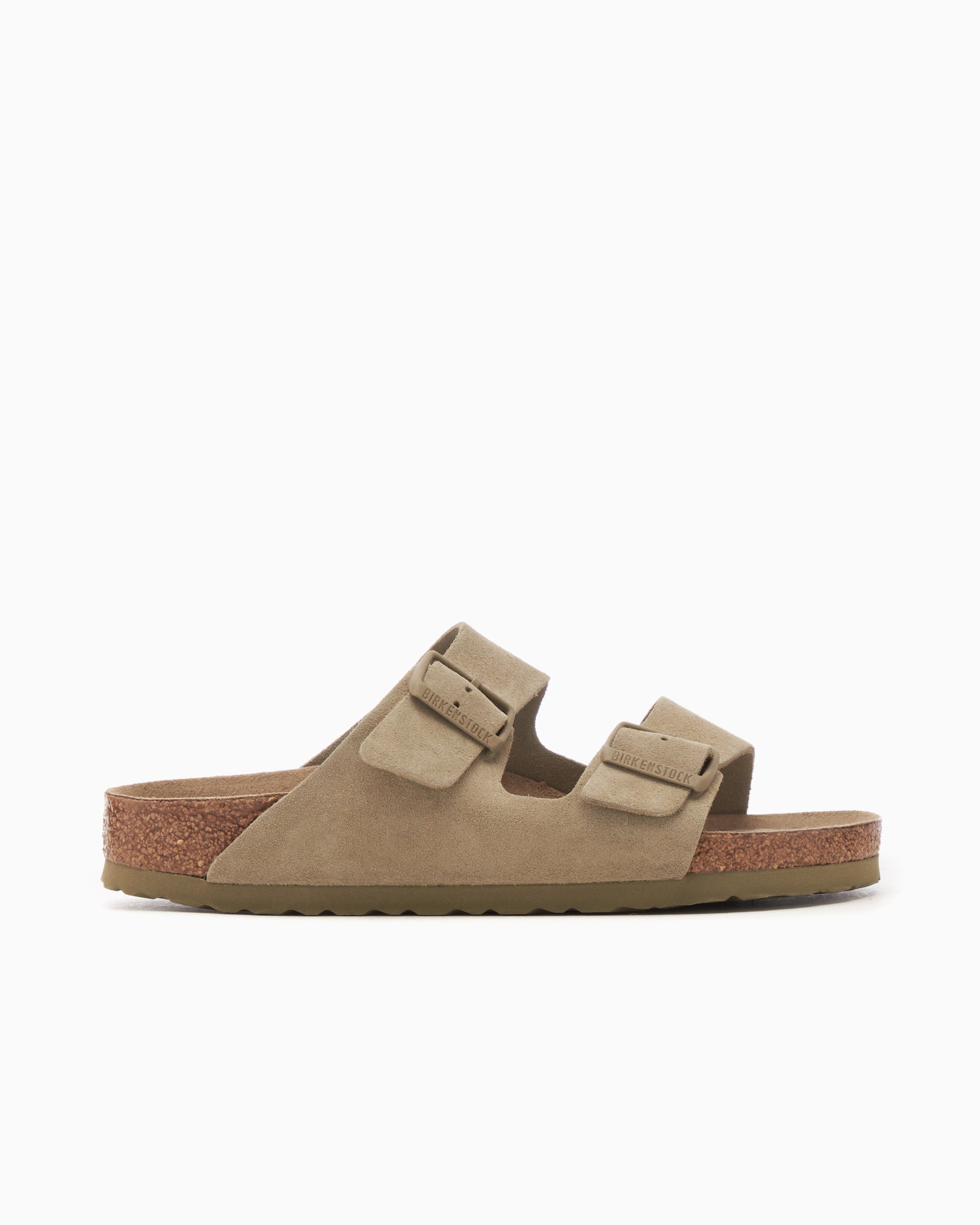 Sandals BIRKENSTOCK Women's Arizona Suede Leather Soft Footbed Narrow - 1019088