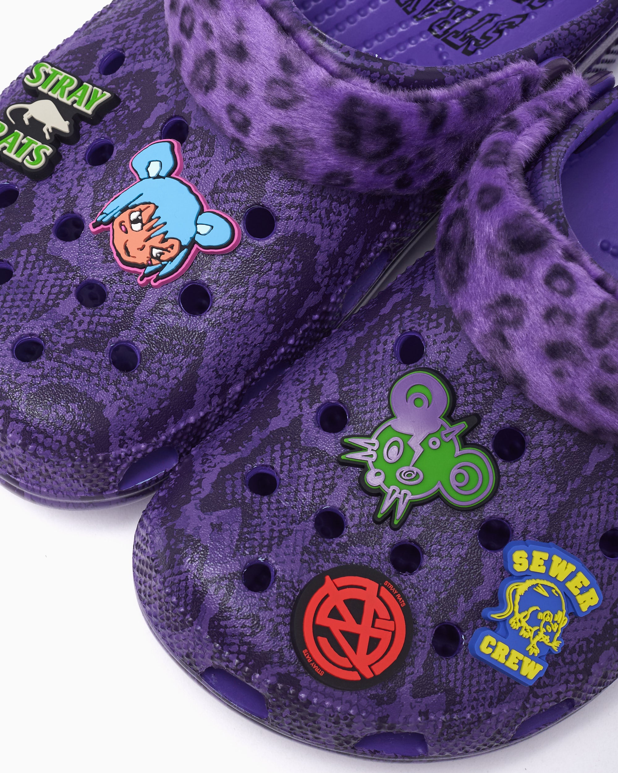 Sandals Crocs x Stray Rats Classic Clog Ultraviolet - 211083-506