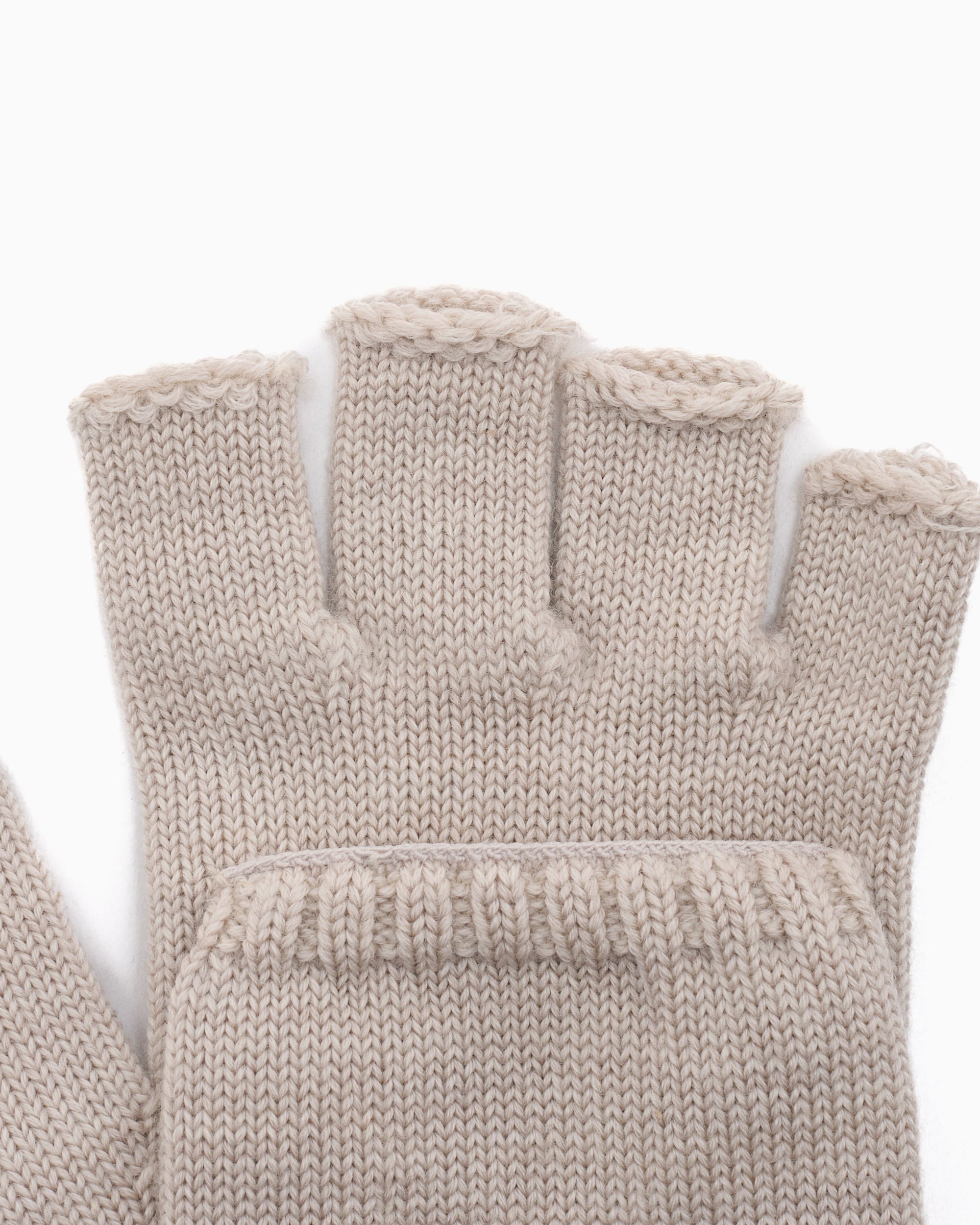 Scarves Gloves Needles Convertibles Unisex Gloves - RW062-A-Beige
