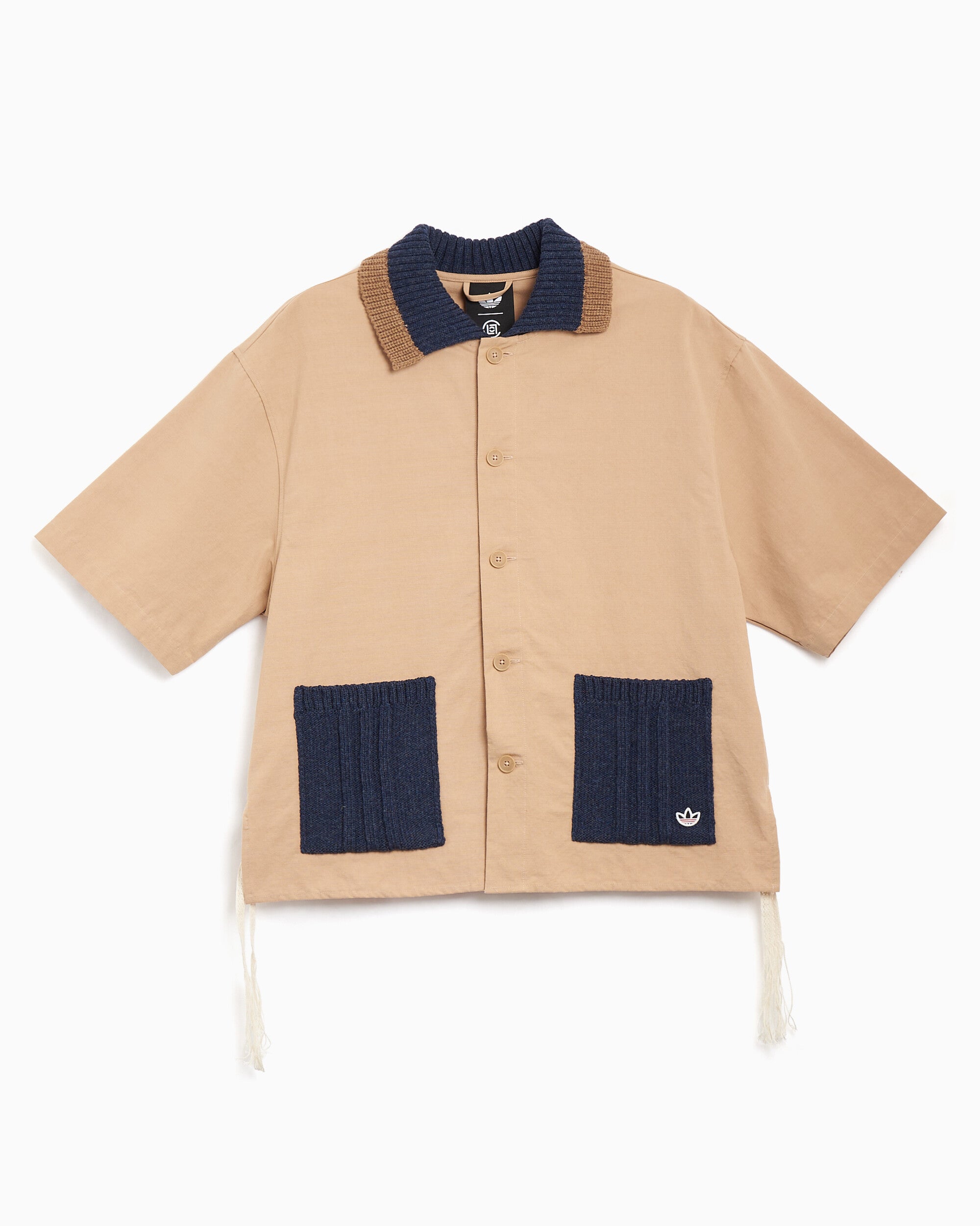 adidas Originals x CLOT Guayabera Half-Sleeved Boxy Unisex Shirt