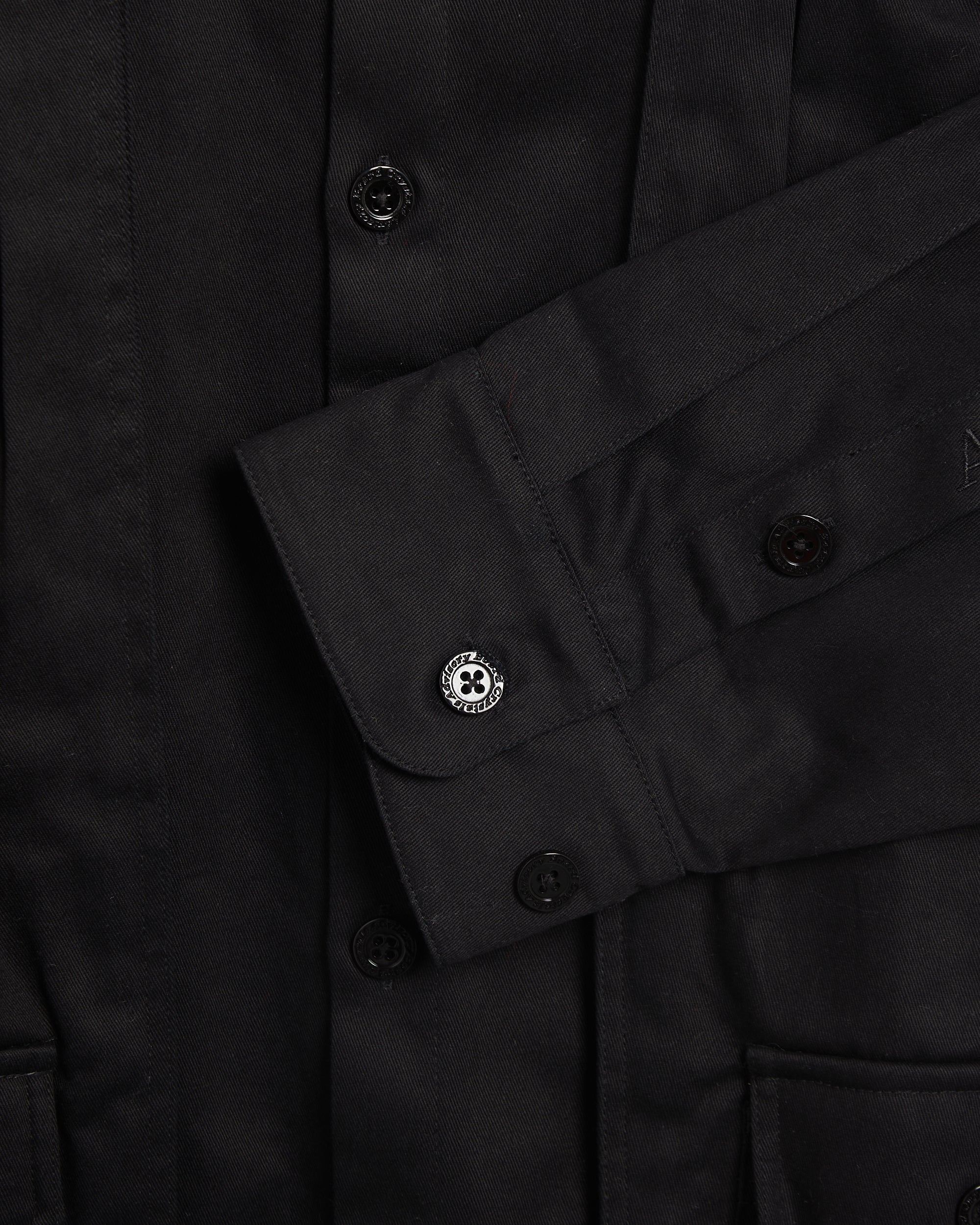 Shirts Advisory Board Crystals Studio Men's Shirt - ABC123SS24WS-BLACK