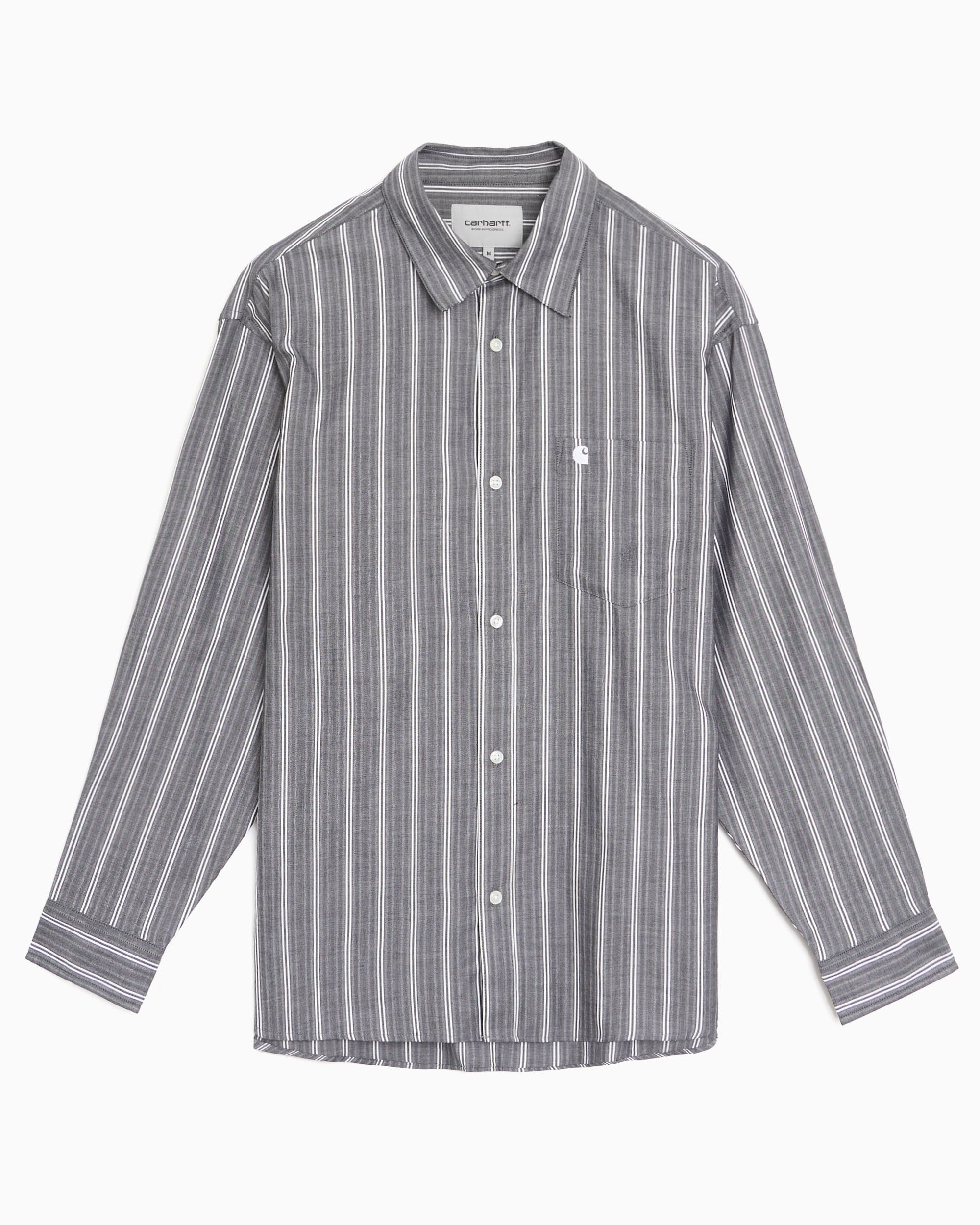 Shirts Carhartt WIP Beale Striped Relaxed Unisex Shirt - I036201-3OBXX