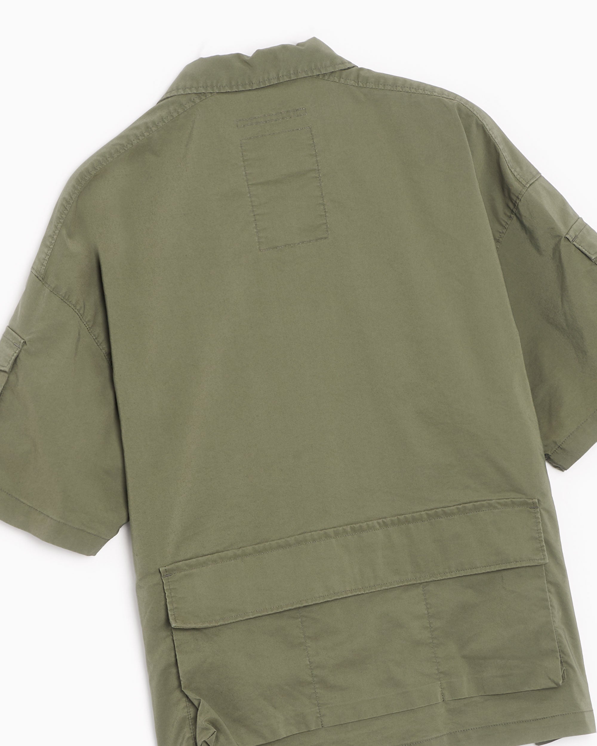 Shirts F/CE. F/CE. 7 Pockets Men's Short Sleeve Shirt Men's Shirt - FSP02231U0001-Olive