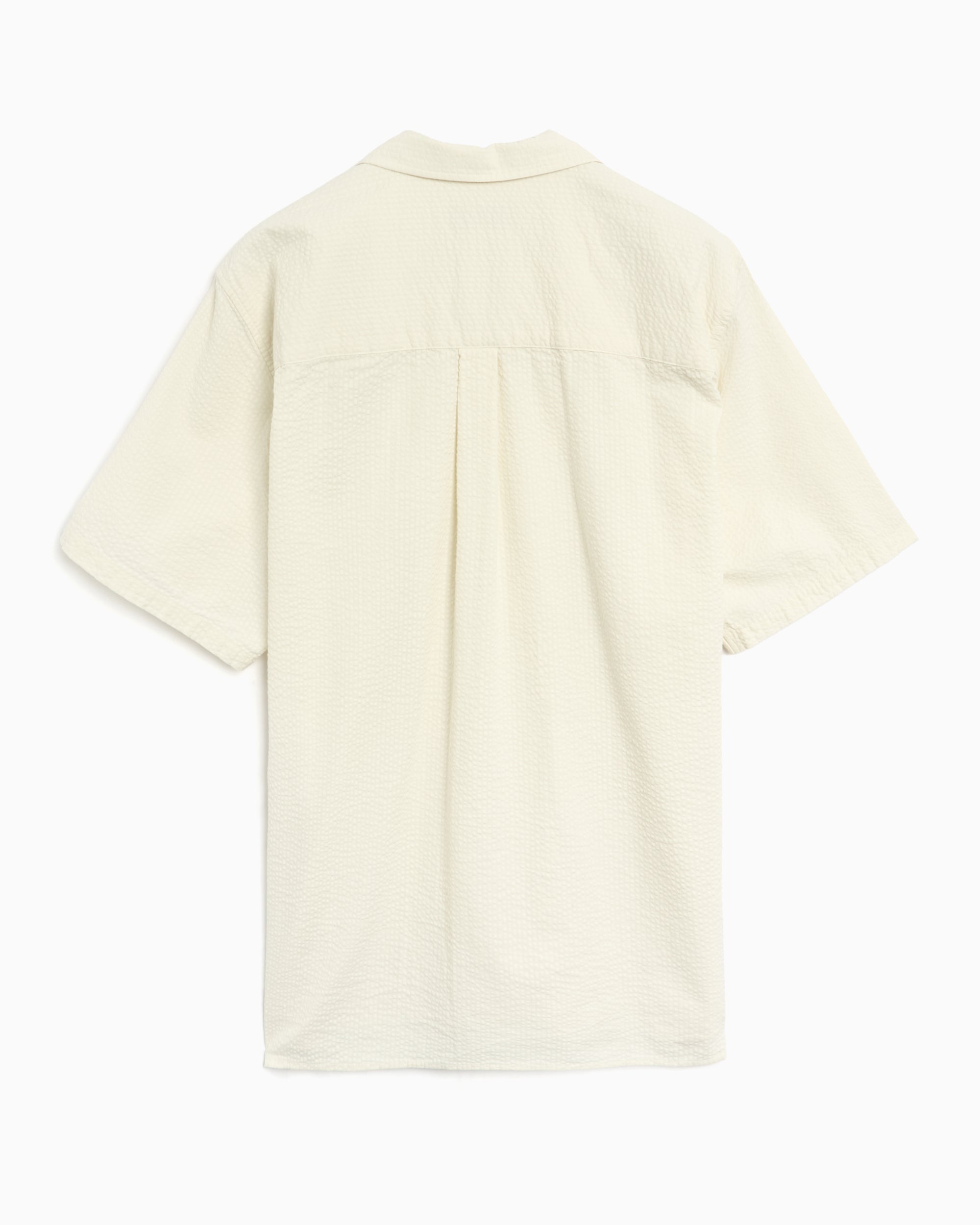 Shirts Forét Hush Seersucker Men's Shirt Men's Shirt - F4810-CLOUD