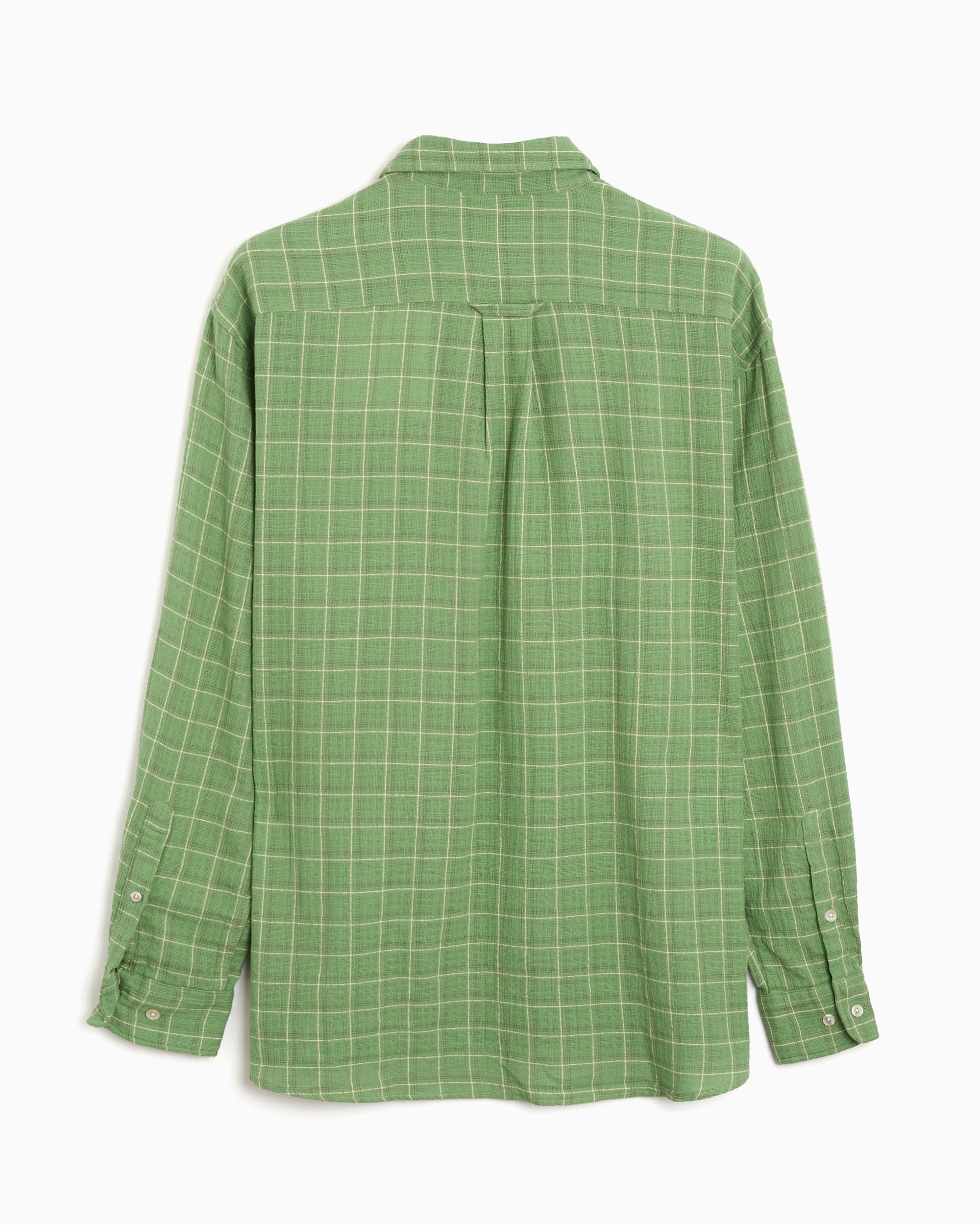 Shirts forét Scout Plaid Relaxed Men's Shirt - F1039-VIBRANTMOSSCHECK