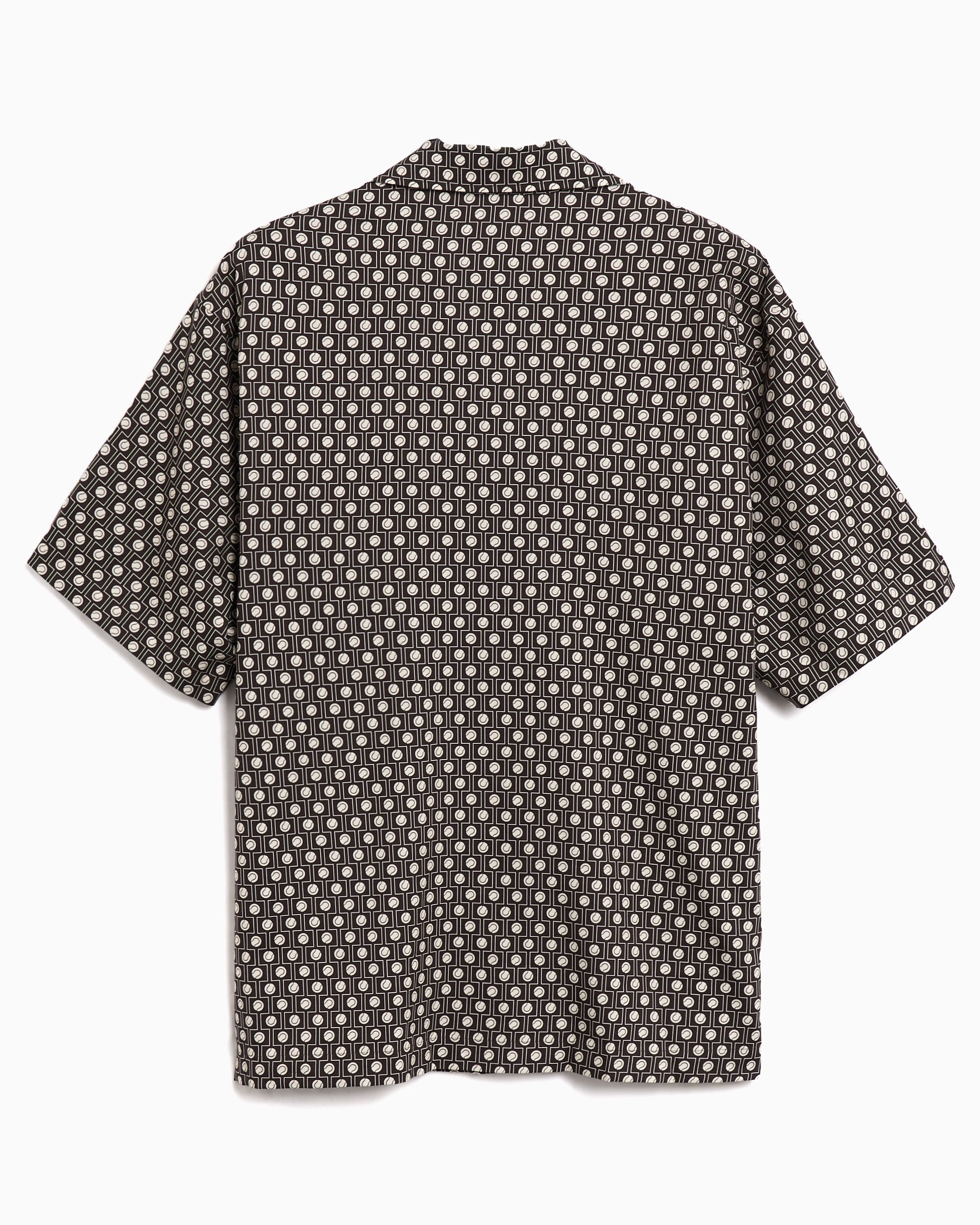 Shirts Lacoste Graphic Short-Sleeved Relaxed Men's Shirt - CH0712-00-7FI