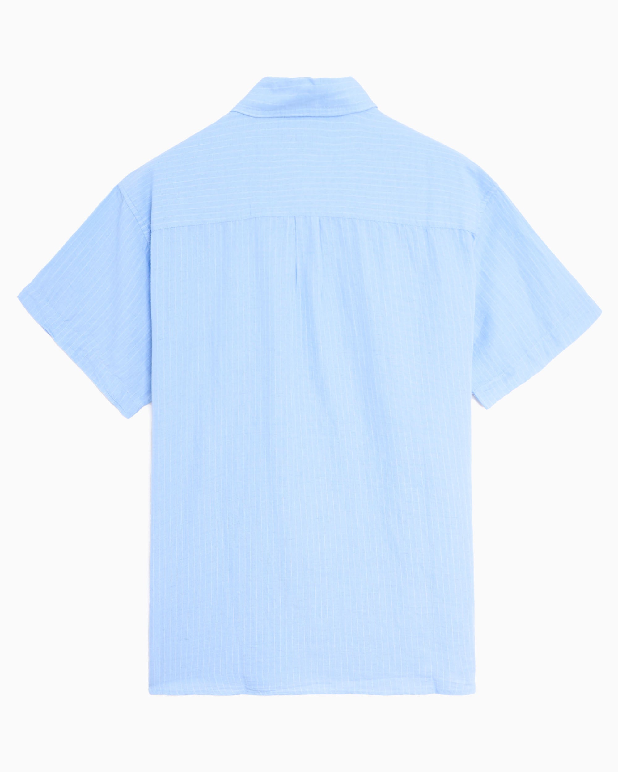 Shirts OBEY Clothing Barry Striped Short-Sleeved Relaxed Men's Shirt - 181210470-SKY