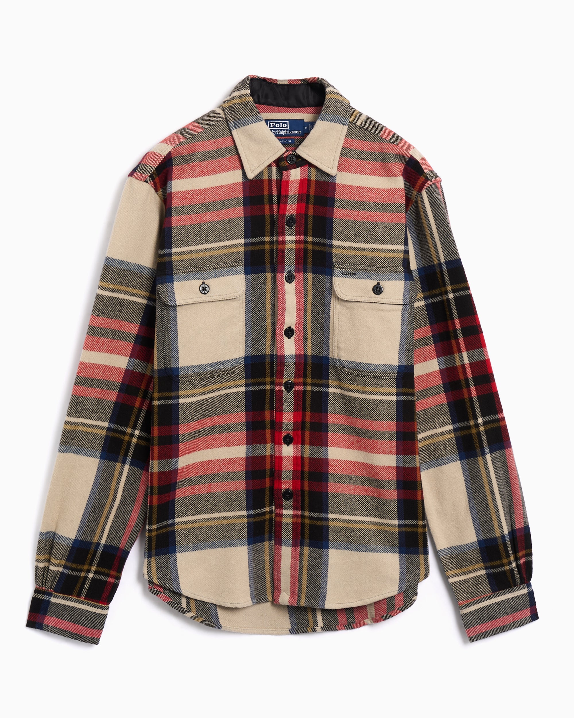Polo Ralph Lauren Brushed Flannel Plaid Relaxed Men's Shirt