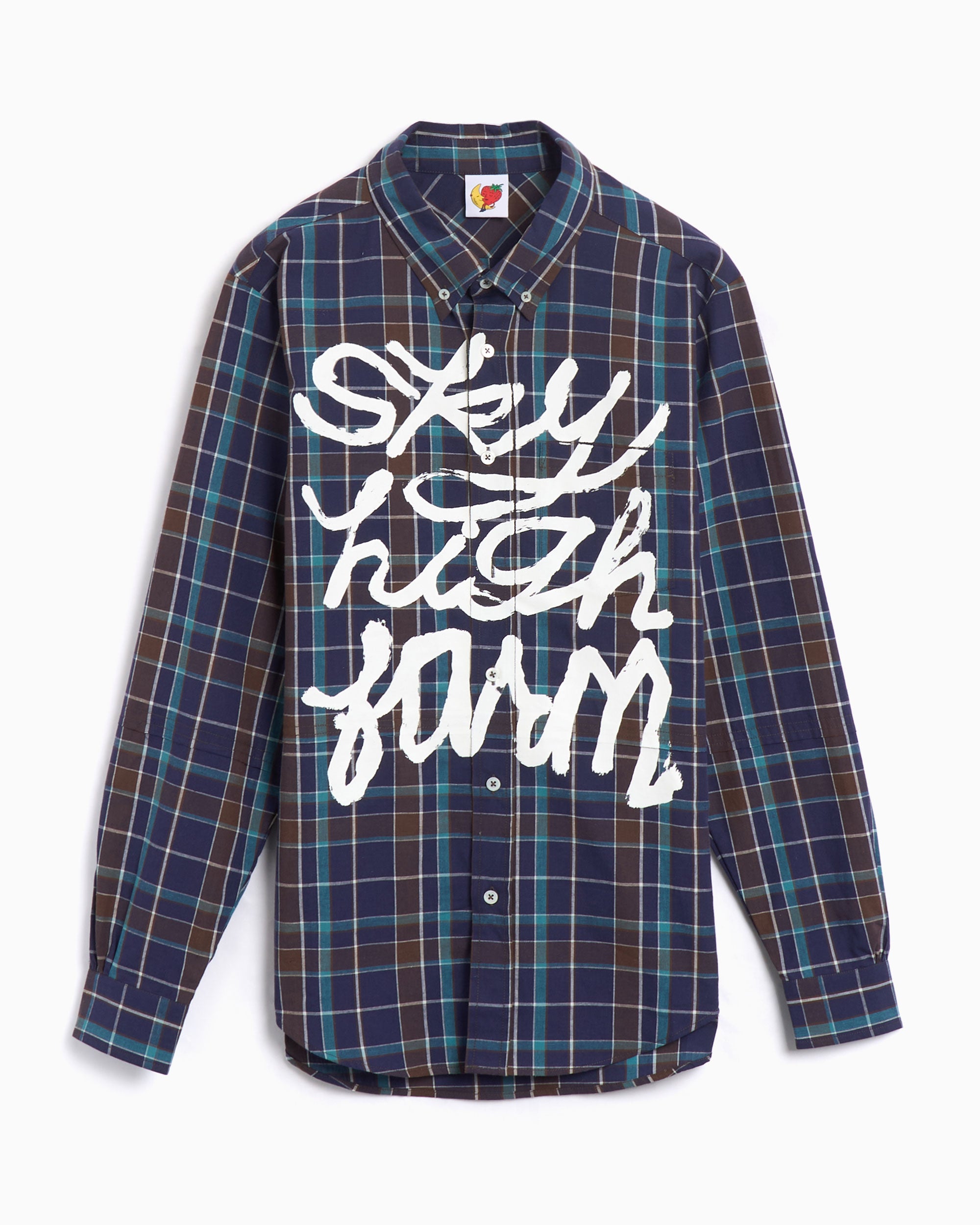 Shirts Sky High Farm Workwear Hybrid Unisex Button Down Shirt Unisex Shirt - SHF07B007-1