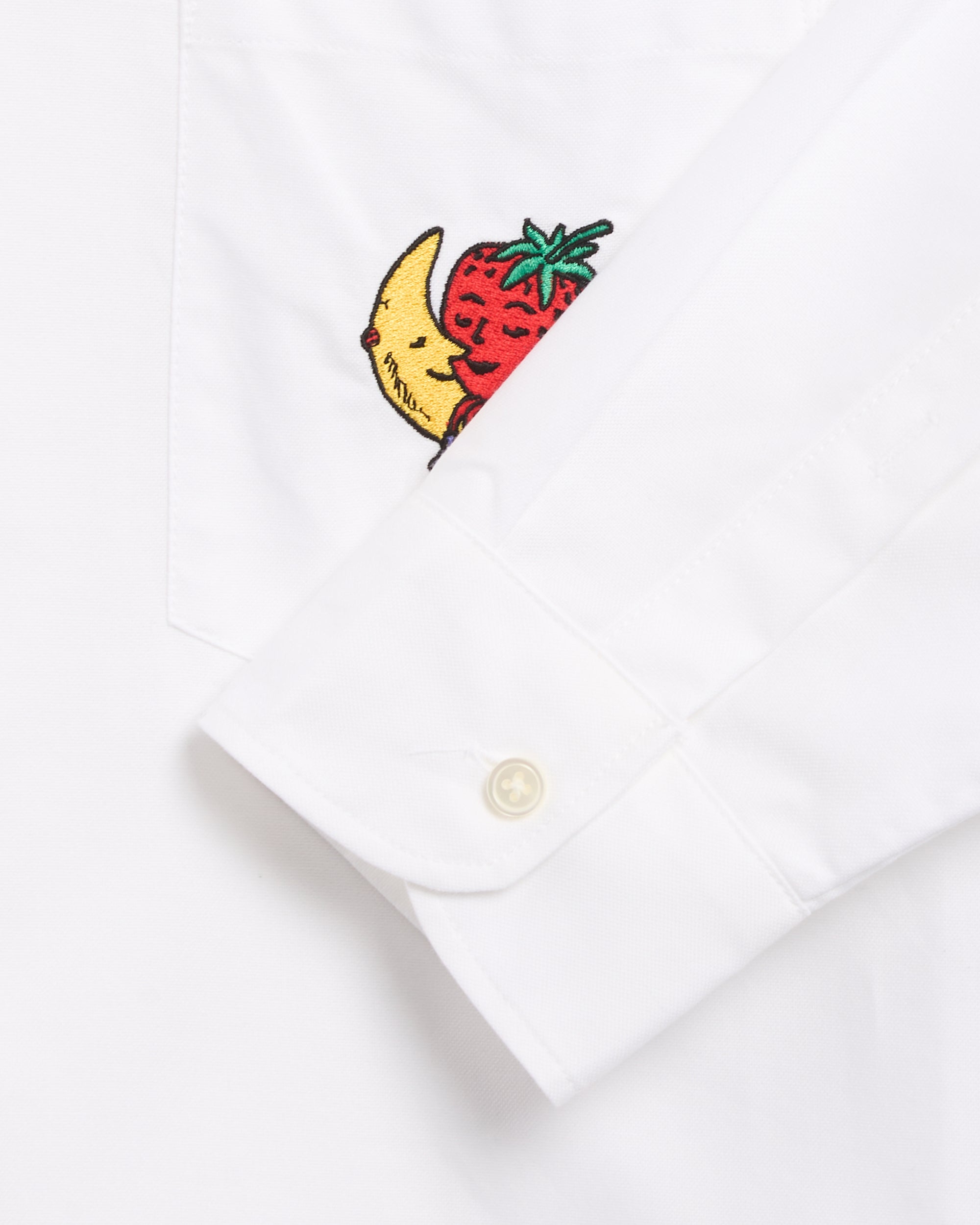 Shirts Sky High Farm Workwear Perennial Logo Unisex Button Down Woven Shirt Unisex Shirt - SHF05B031-1