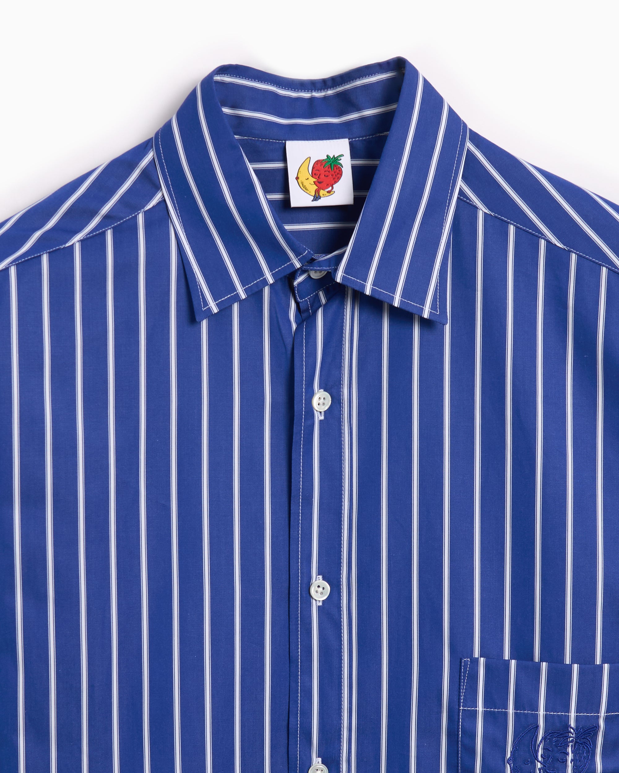 Shirts Sky High Farm Workwear Unisex Striped Button Down Shirt Unisex Shirt - SHF06B026-1