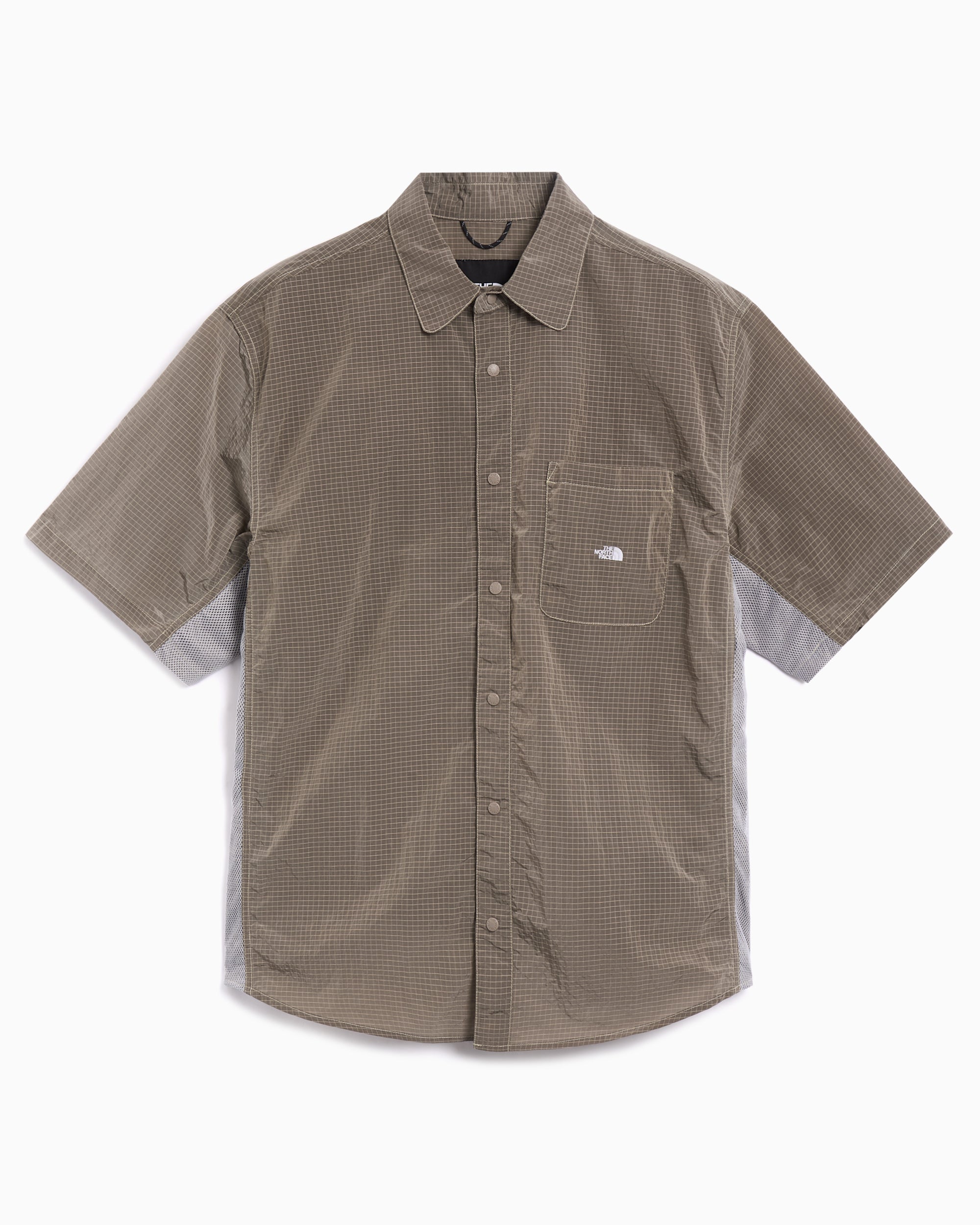 The North Face Plaid Short-Sleeved Relaxed Men's Shirt