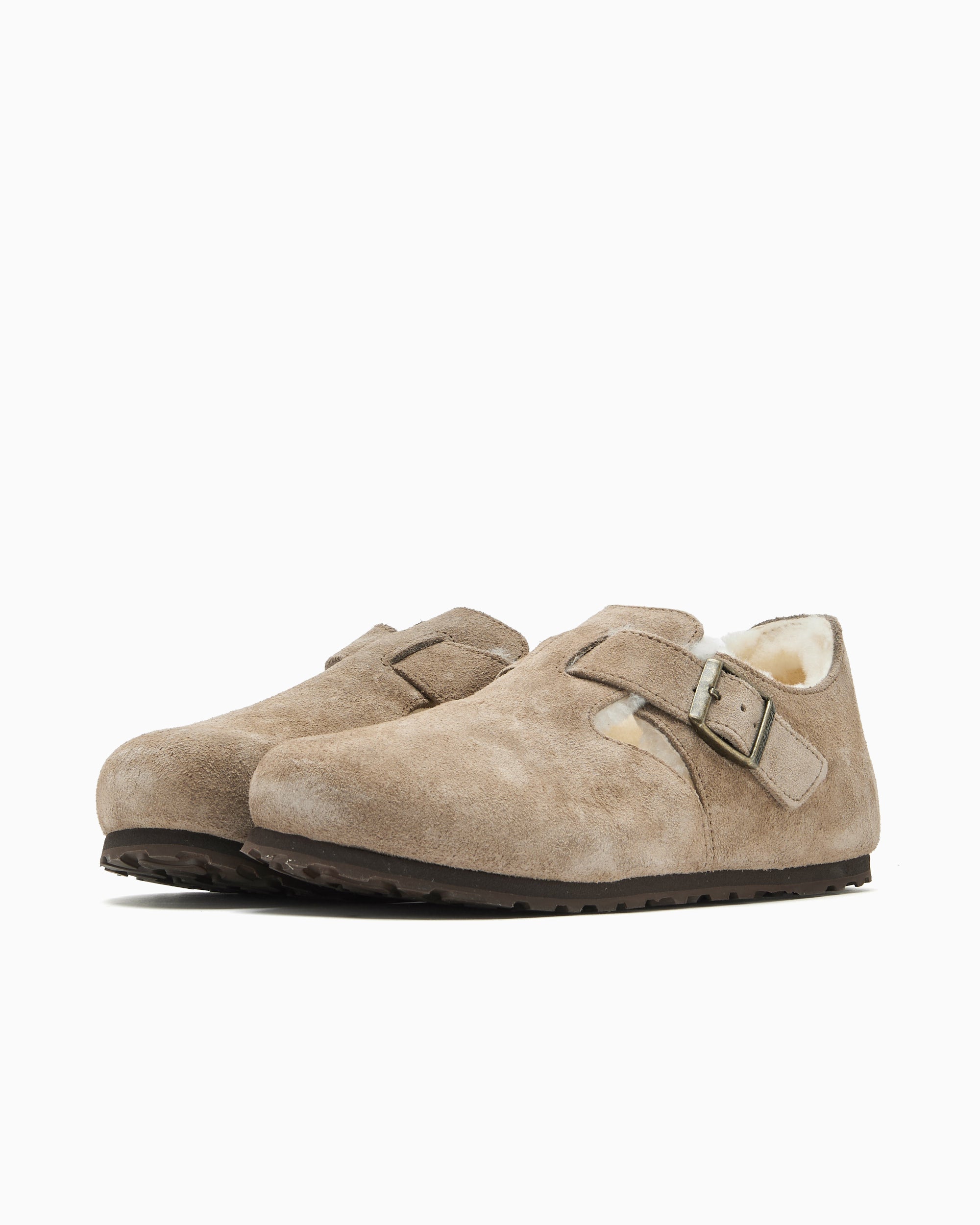 Shoes BIRKENSTOCK Women's London Shearling Suede Women's Shoes - 1028470