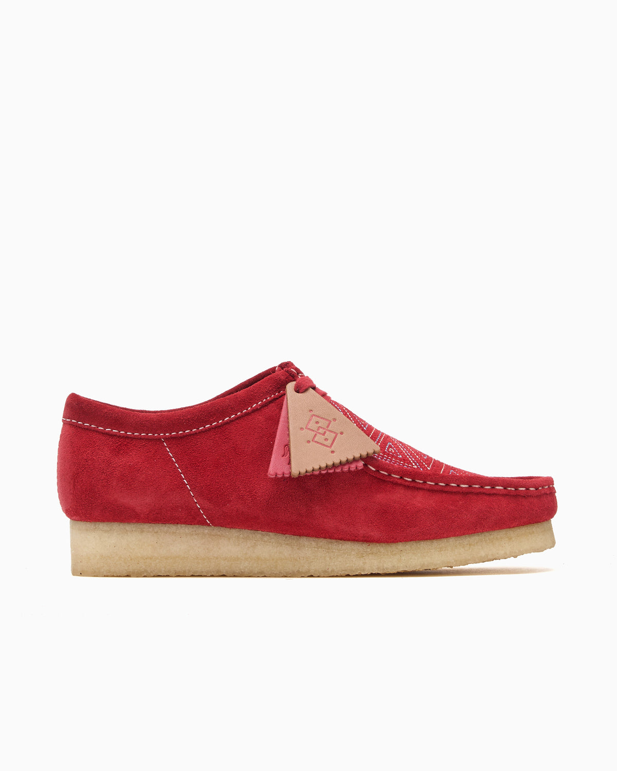 Shoes Clarks x Blanch Yu Wallabee "Red Interest" Men's Shoes - 26327593