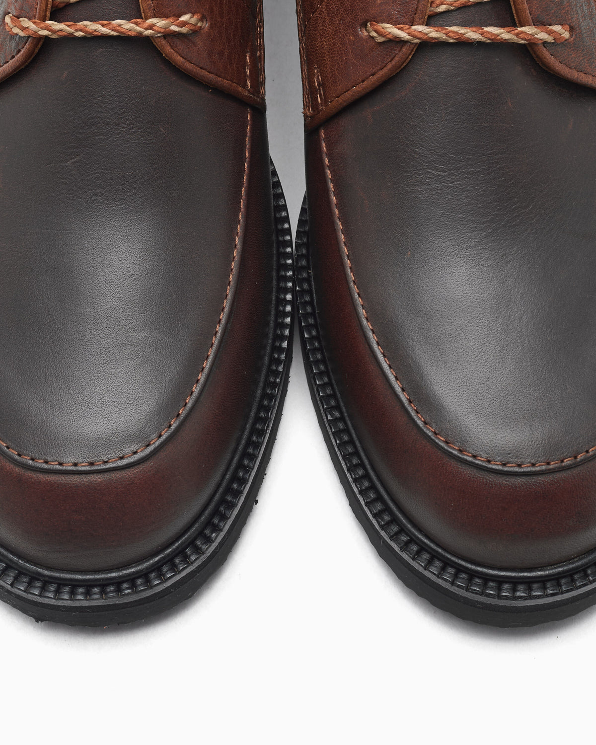 Shoes forét x Pennon 4 Eye Derby Vibram Men's Shoes - F5599-BROWN