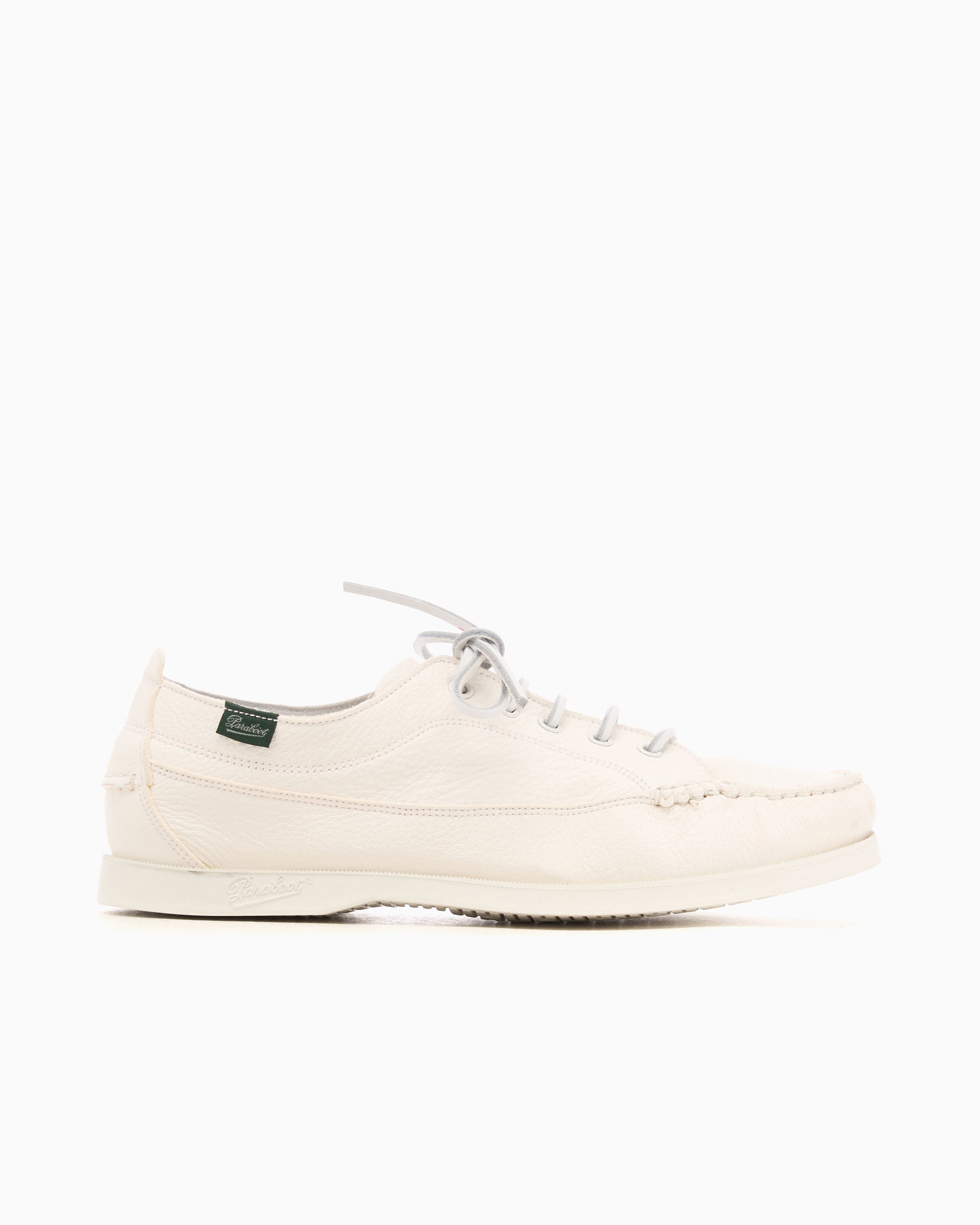 Shoes Paraboot Malibu Marine Blanche Men's Shoes - 92450