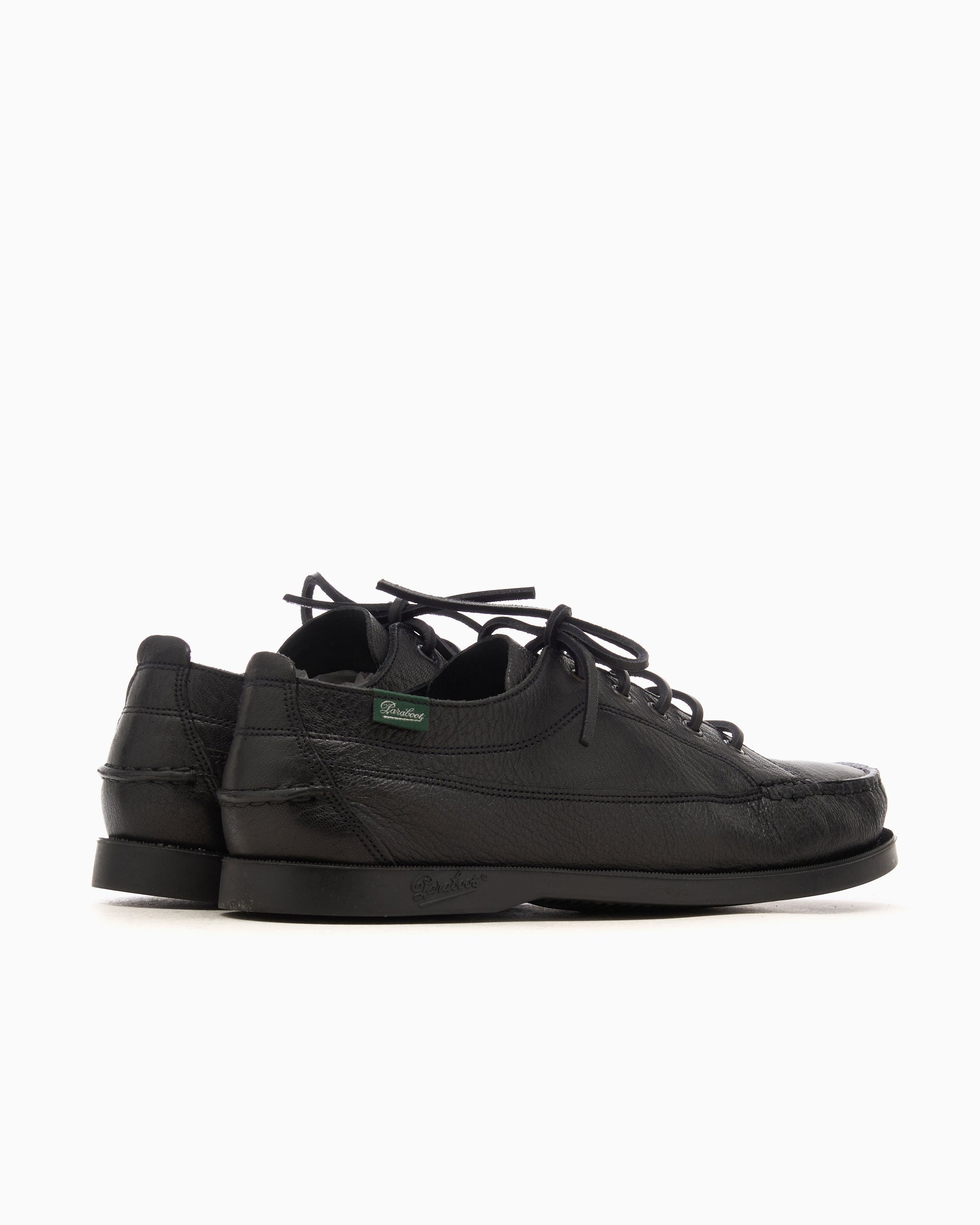 Shoes Paraboot Malibu Marine Noire Men's Shoes - 92451