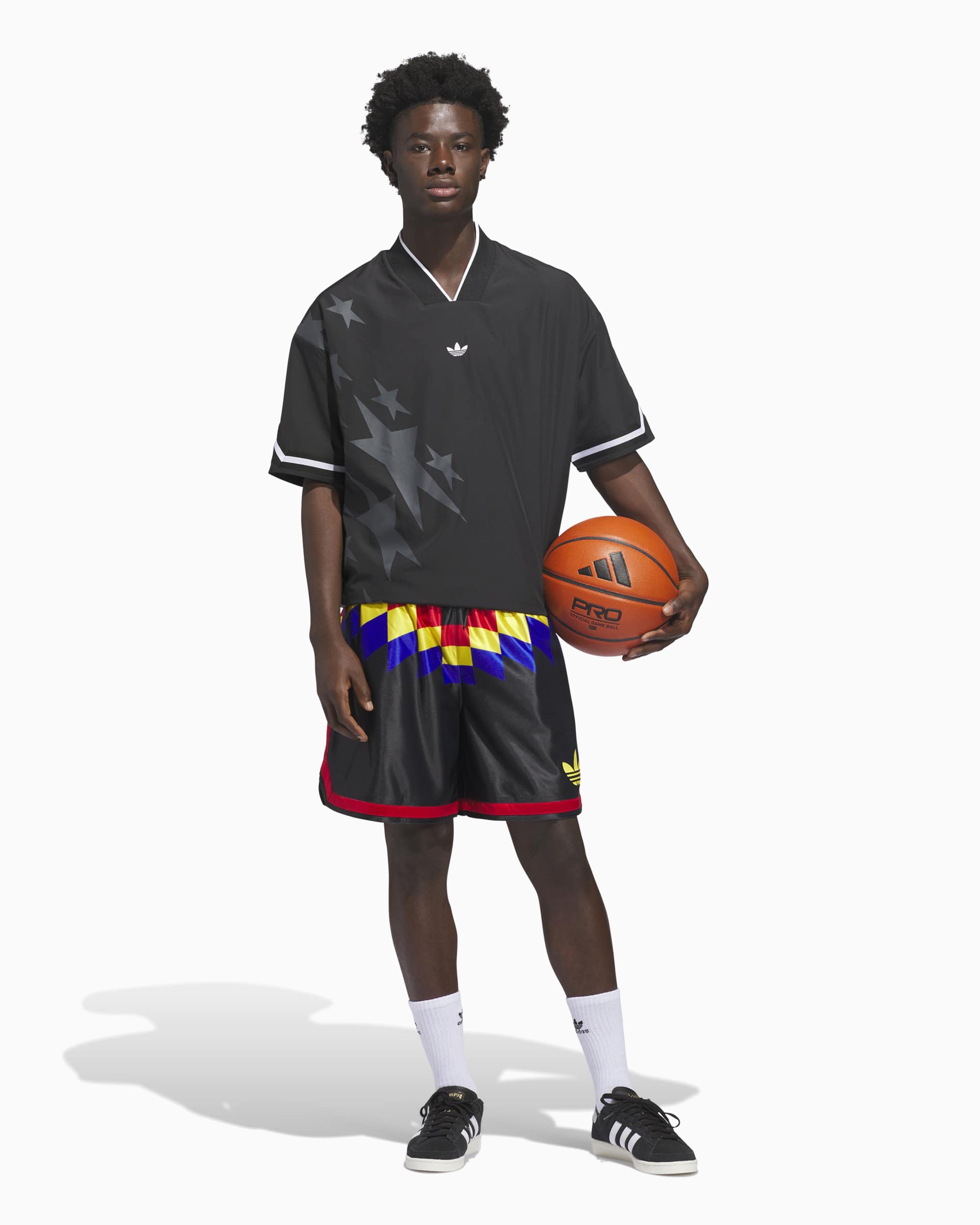 Shorts adidas Originals Basketbal Diamond Pack Relaxed Unisex Shorts - KF1752