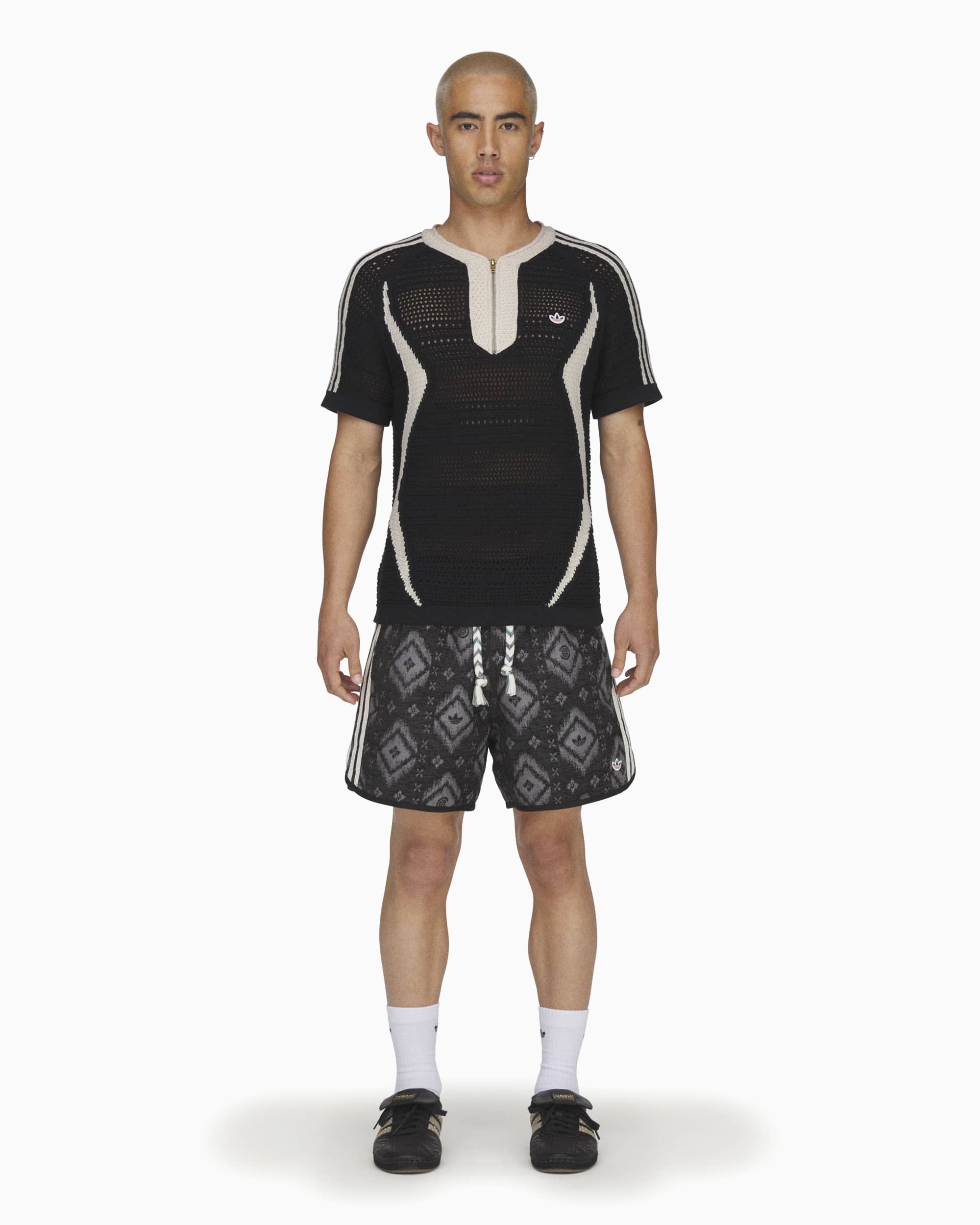 Shorts adidas Originals x CLOT Heritage Print Unisex Shorts - KE7073