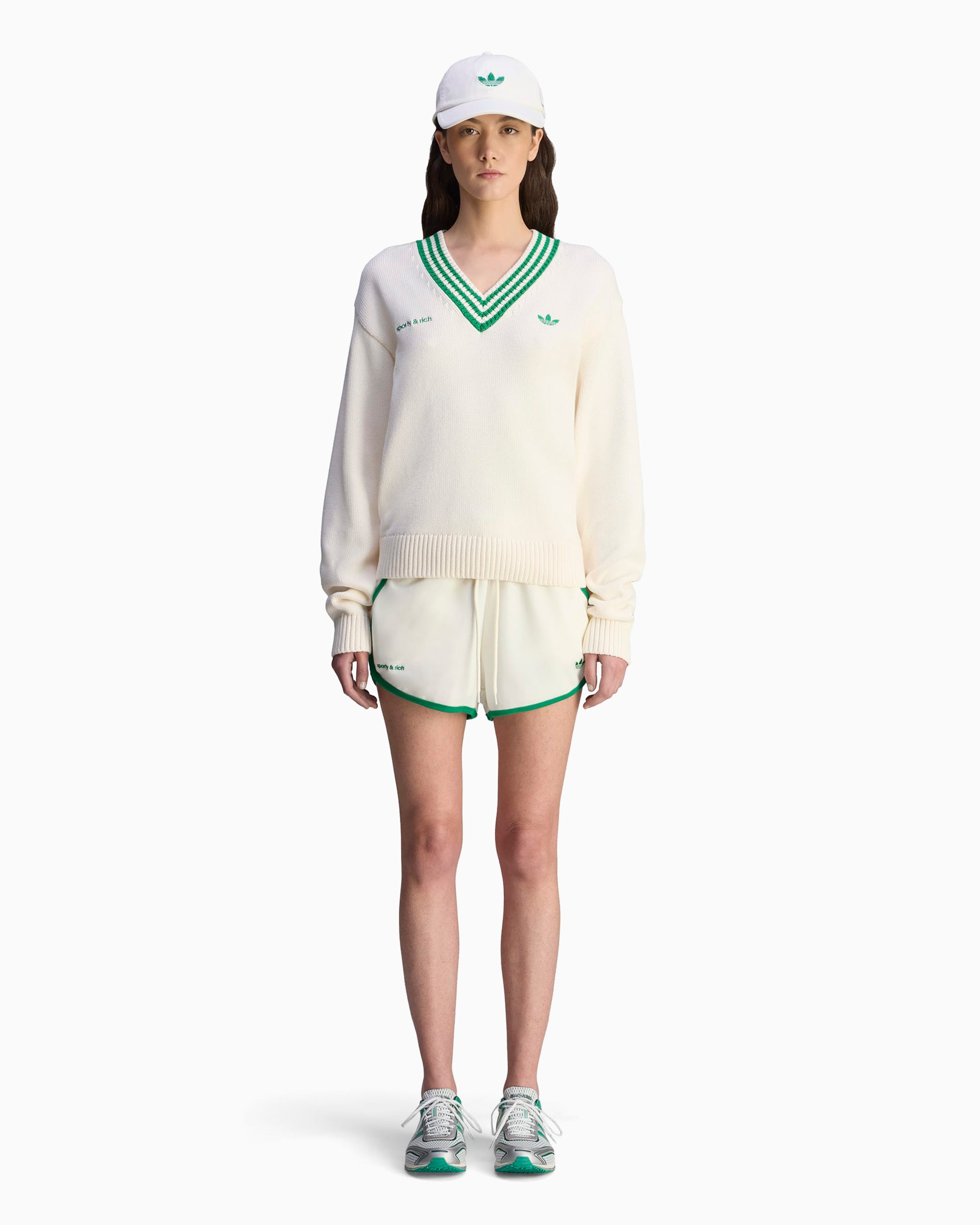 Shorts adidas Originals x Sporty & Rich Women's Shorts - JL7192
