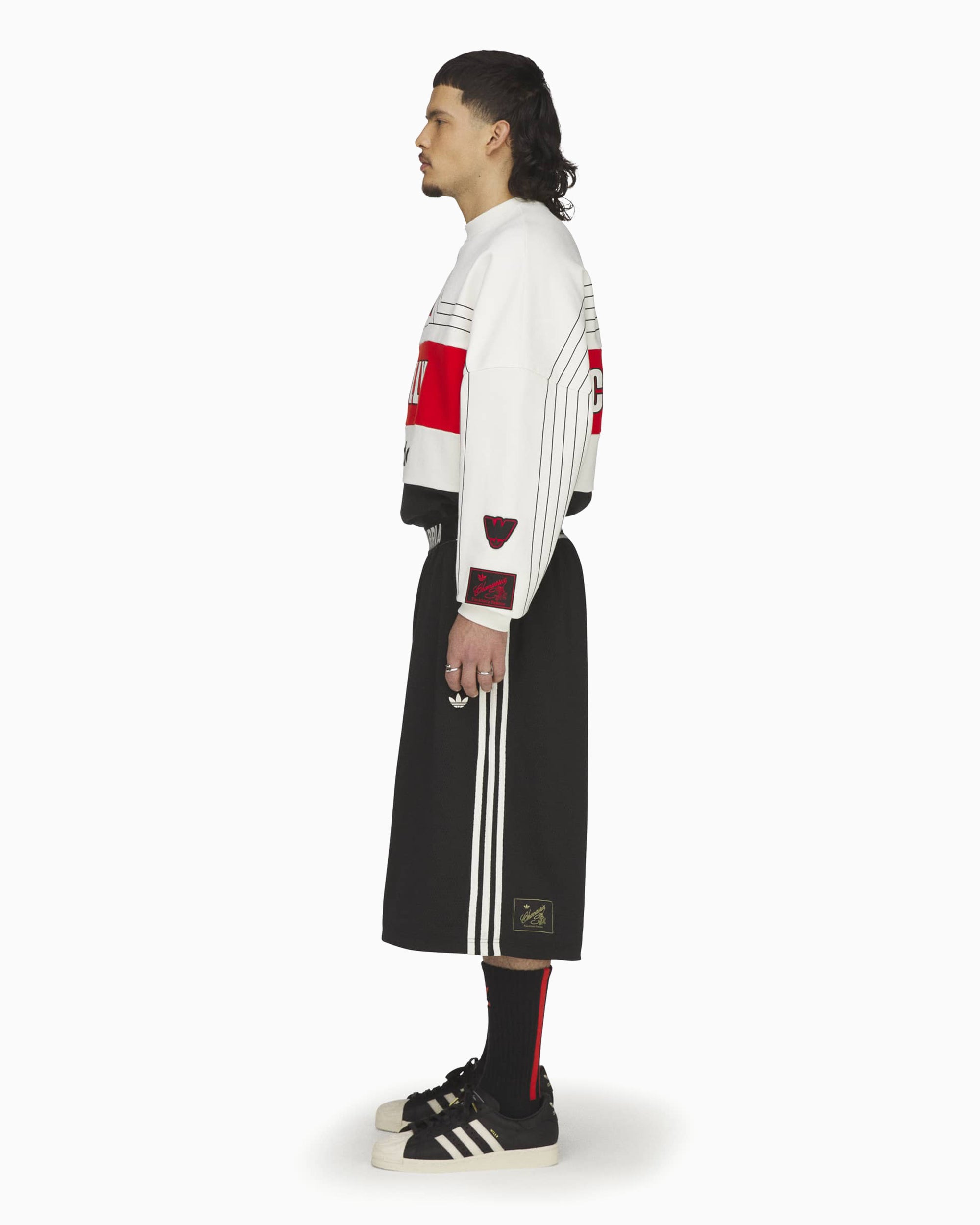 Shorts adidas Originals x Willy Chavarria Mesh Oversize Men's Shorts - KR8682
