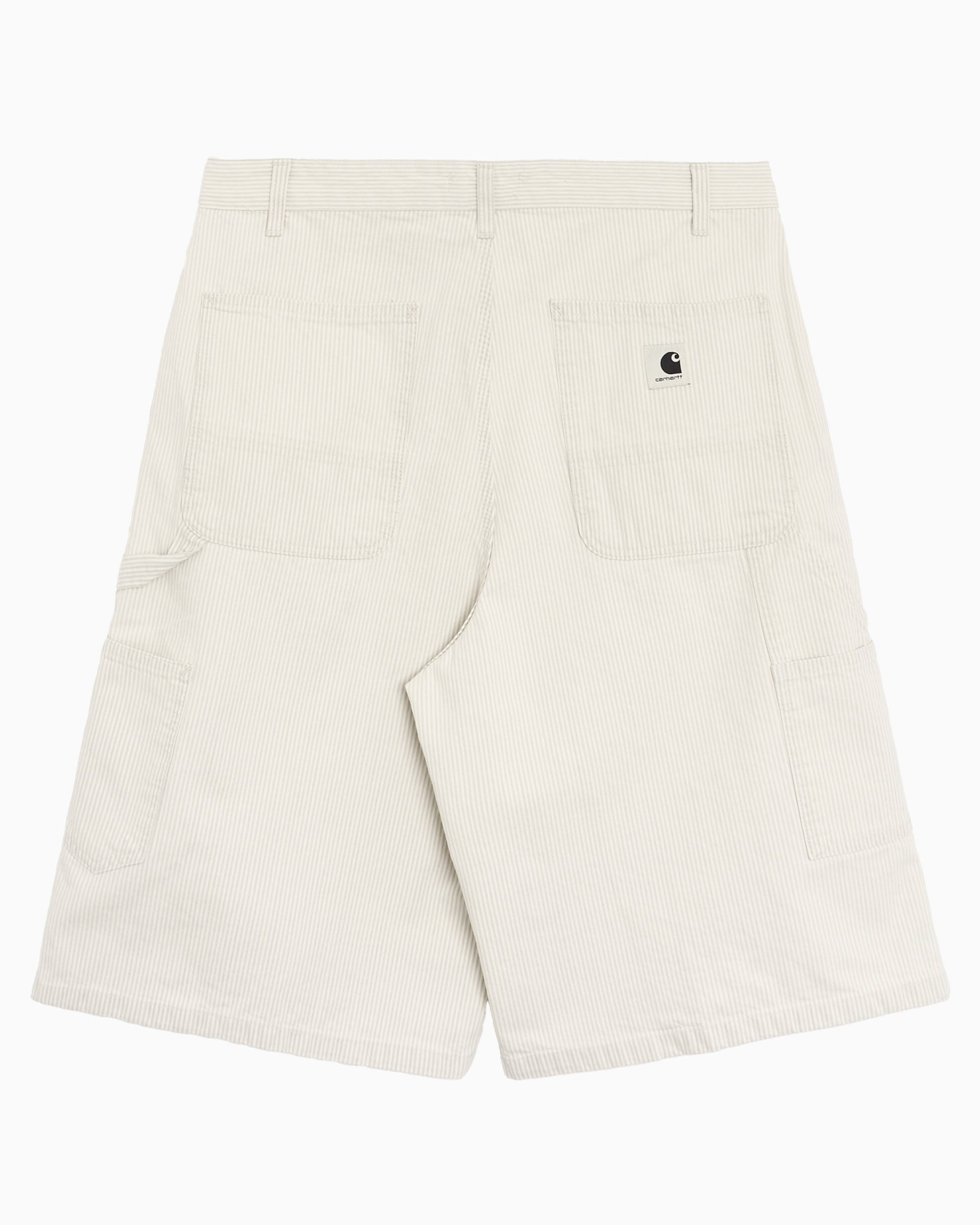 Shorts Carhartt WIP Mercer Single Knee Striped Relaxed Women's Carpenter Pants - I036532-3OK35